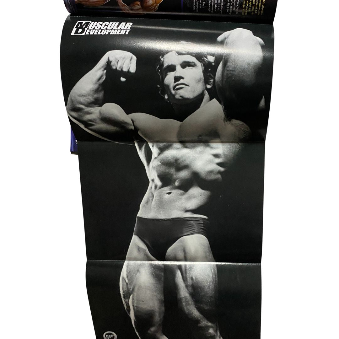 Muscular Development Magazine March 2012 Arnold Schwarzenegger w Poster No Label