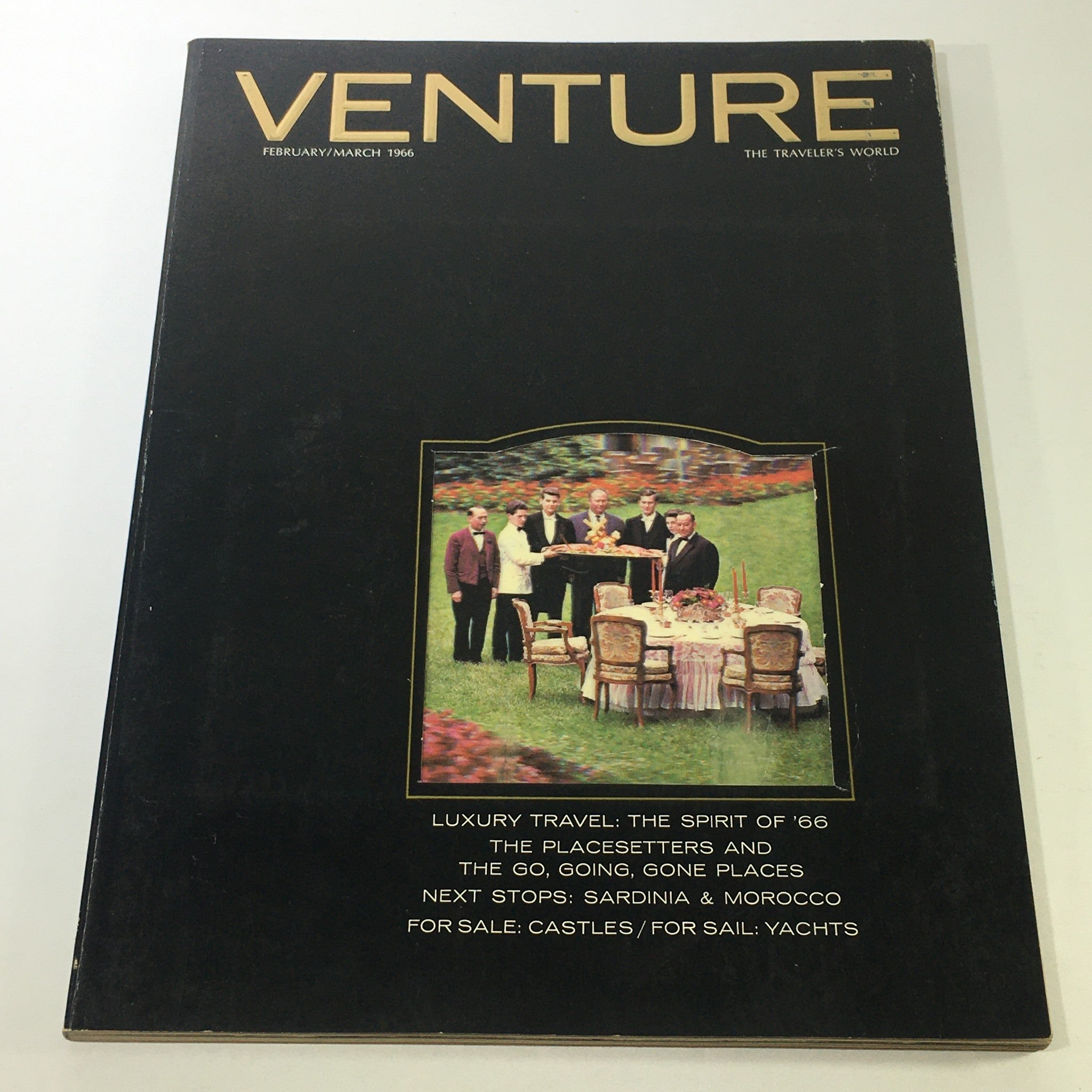 VTG Venture Magazine Book: February March 1966 - The Luxurious Travel World