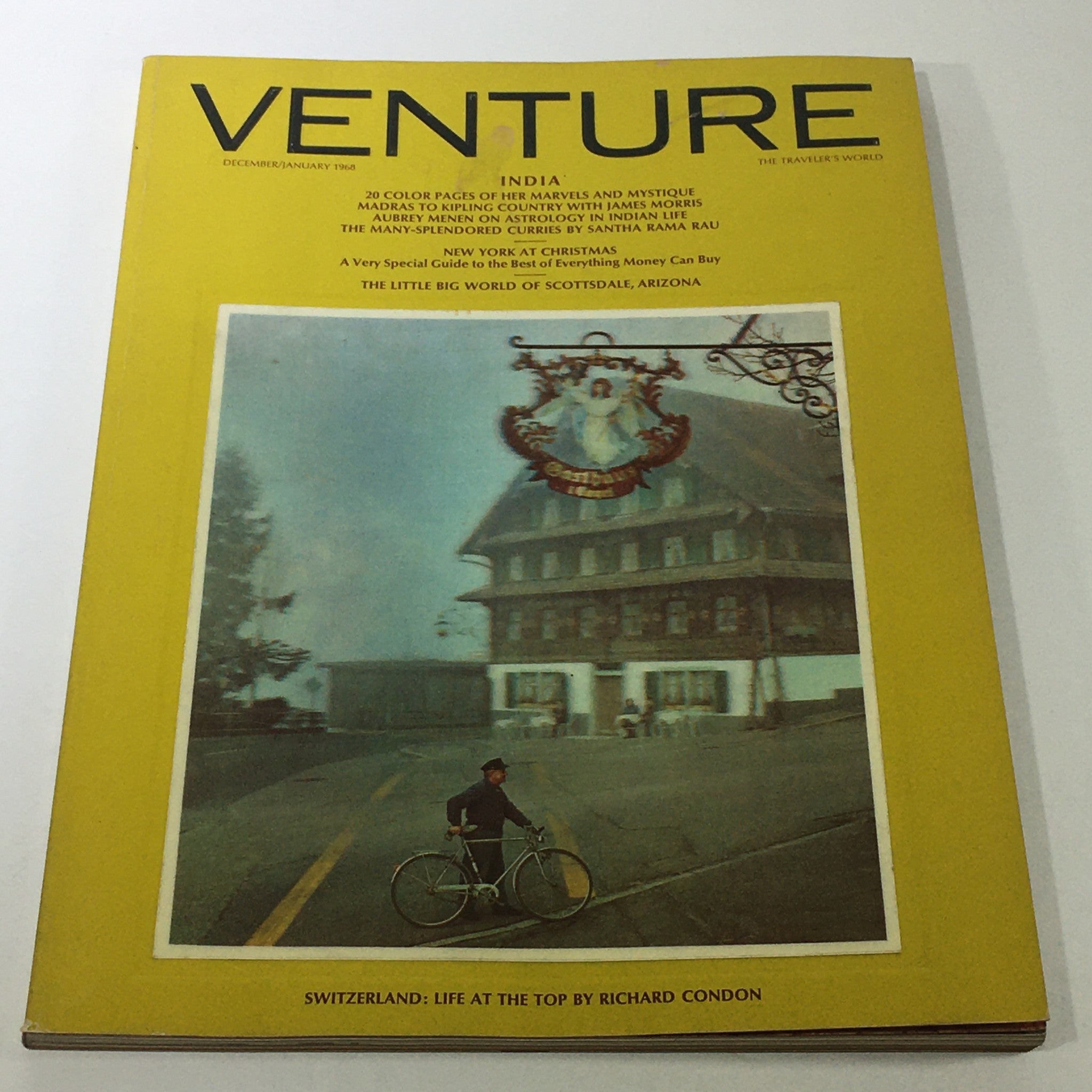 VTG Venture Magazine Book: December January 1968 - Switzerland by Richard Condon