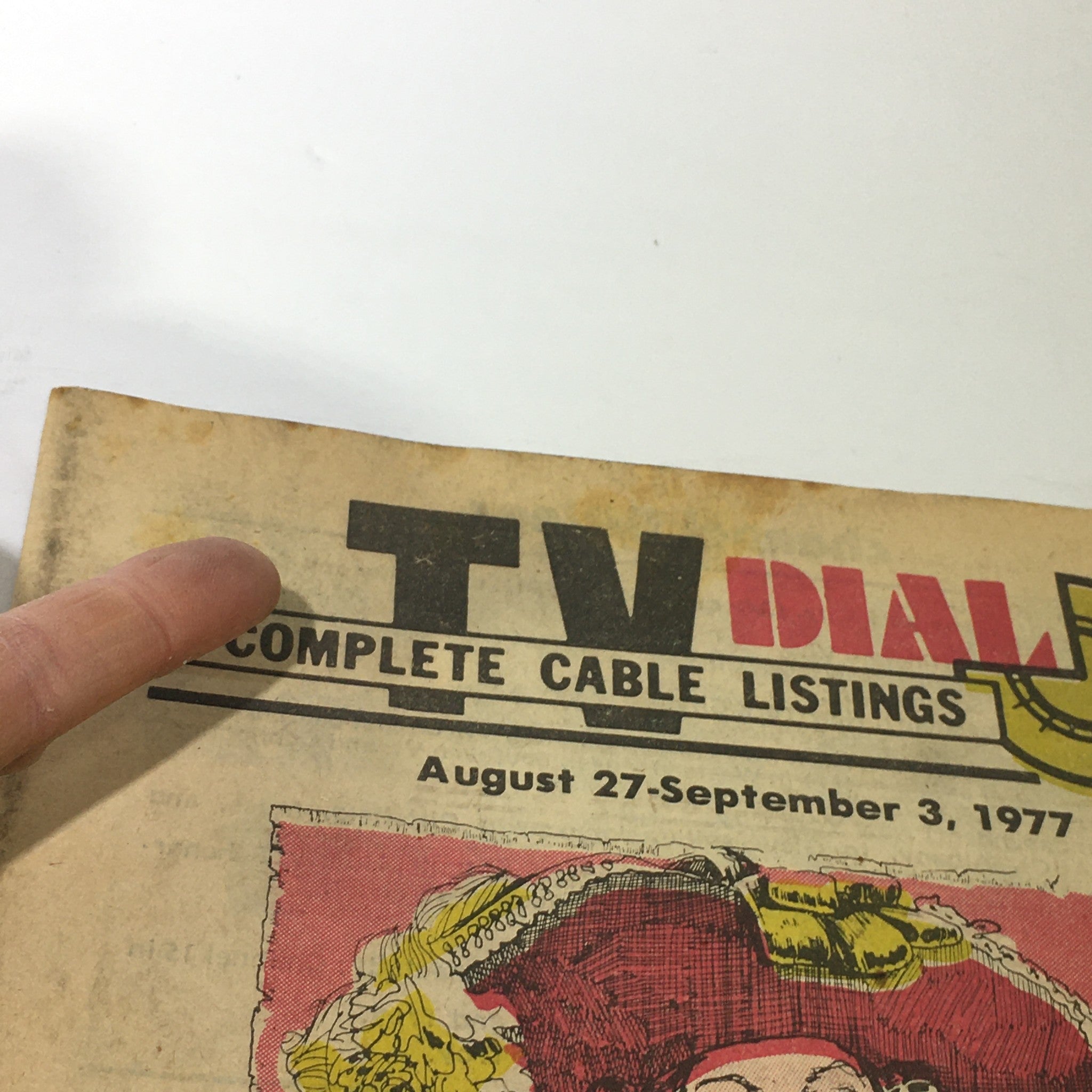 VTG TV Dial August 27-September 3 1977 Complete Cable Listings The Times Union