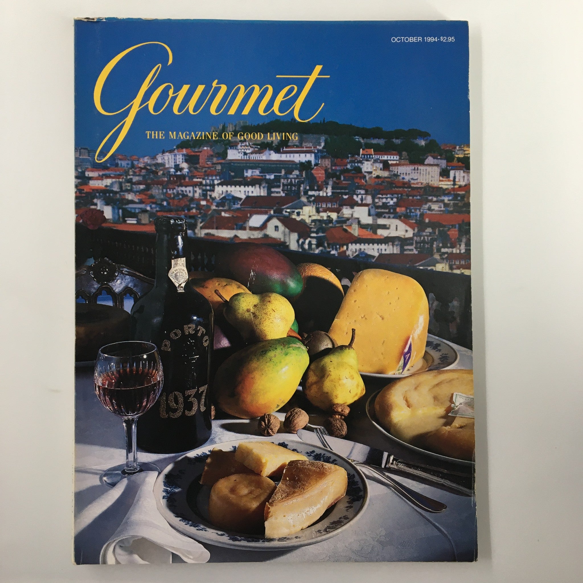 Gourmet Magazine October 1994 Top of Lisbon's Restaurante Tagide No Label