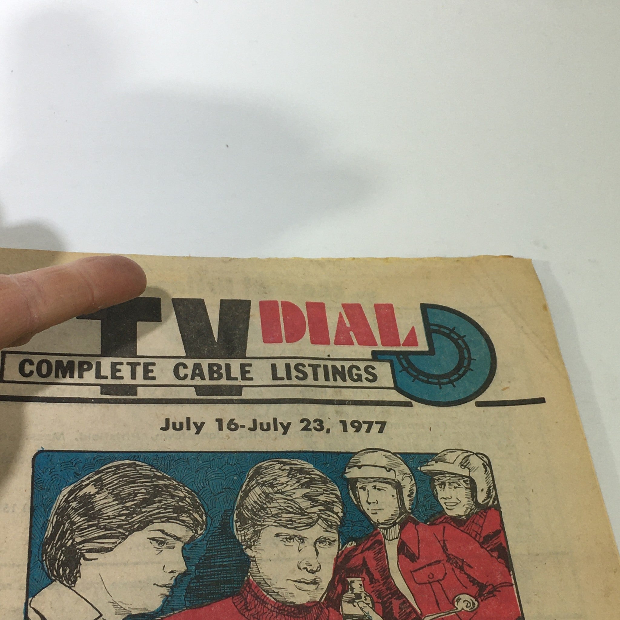 VTG TV Dial Complete Cable Listings July 16-23 1977 Pamela Sue Martin as Nancy D