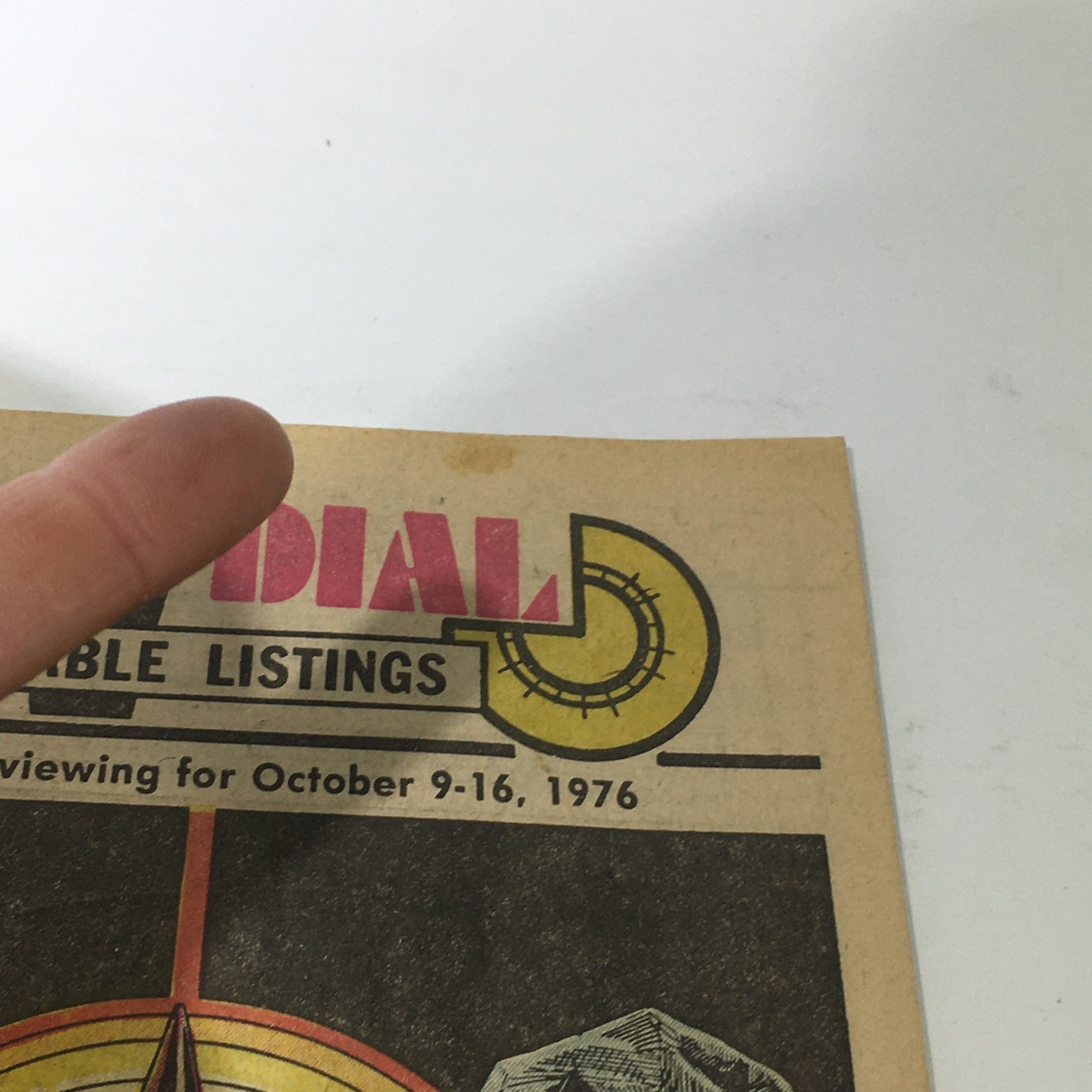 VTG TV Dial Complete Cable Listings October 9-16 1976 Country Music Awards