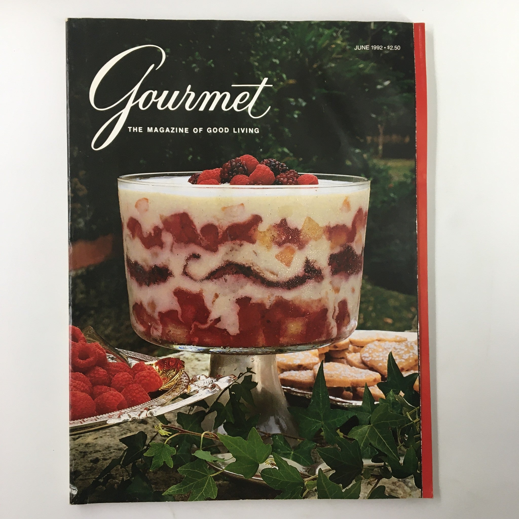 Gourmet Magazine June 1992 Spring Lake New Jersey Getaways No Label