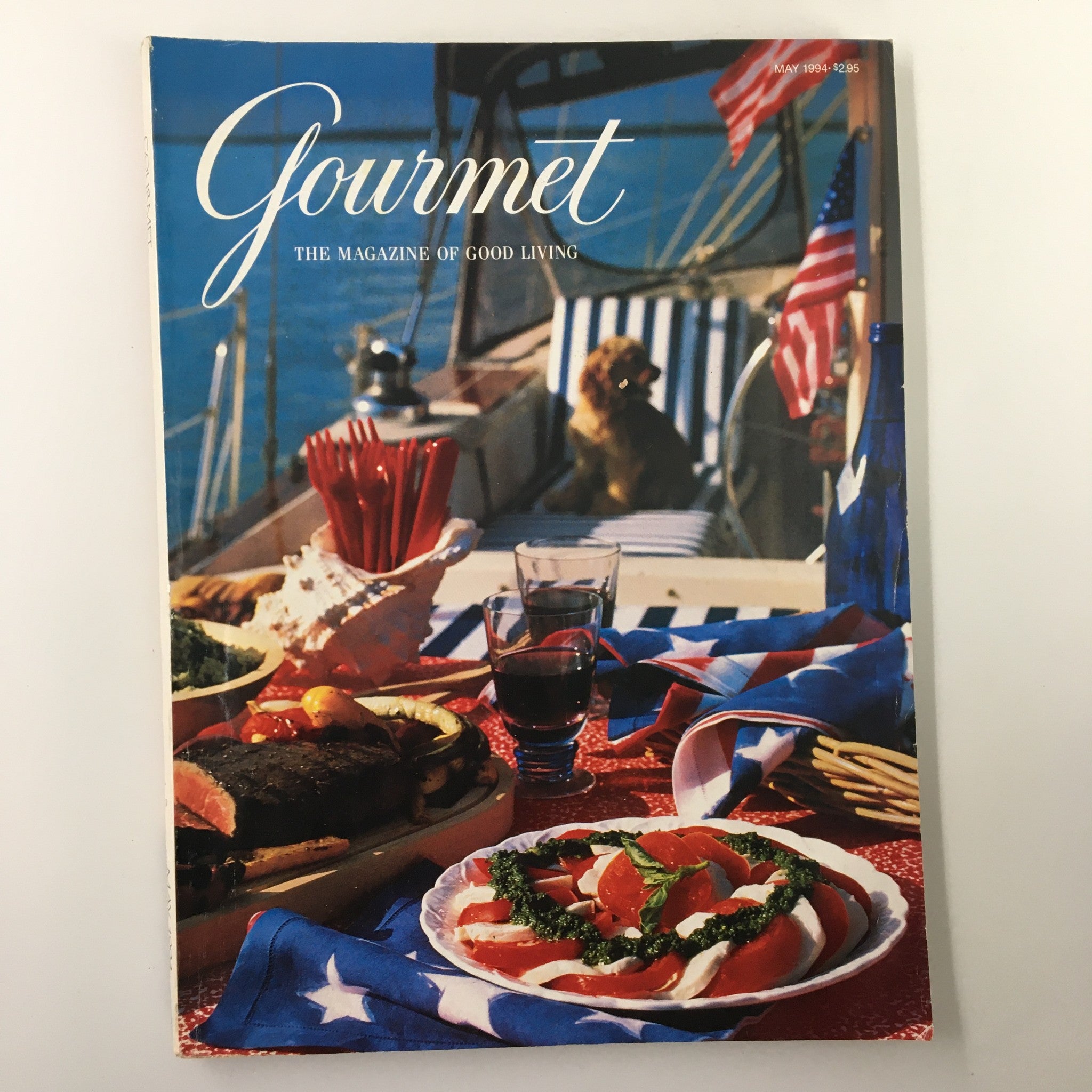 Gourmet Magazine May 1994 Simple Seasonal Fare Your Yankee Doodle Favs No Label