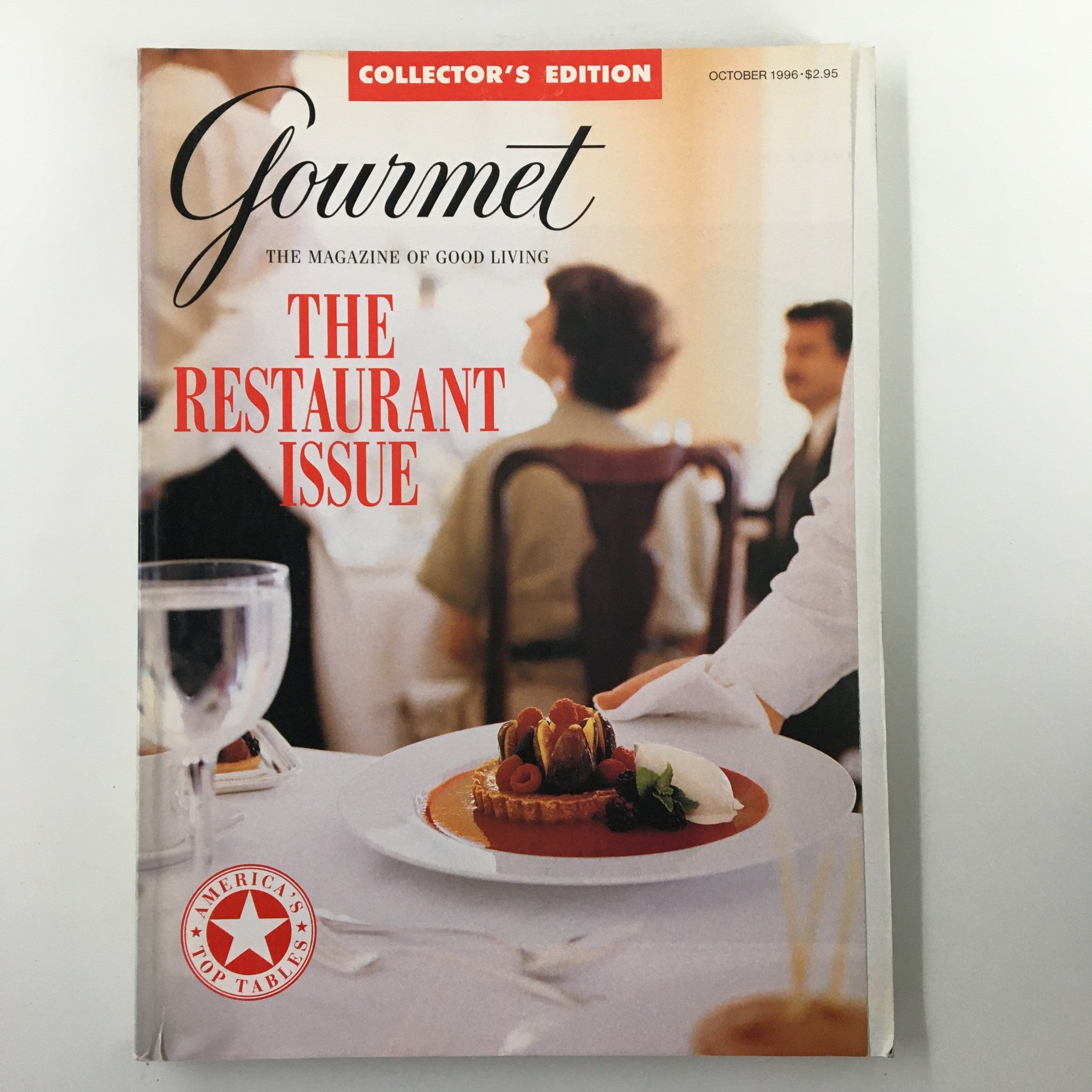 Gourmet Magazine October 1996 The Man Who Went To Dinner Reviewer No Label