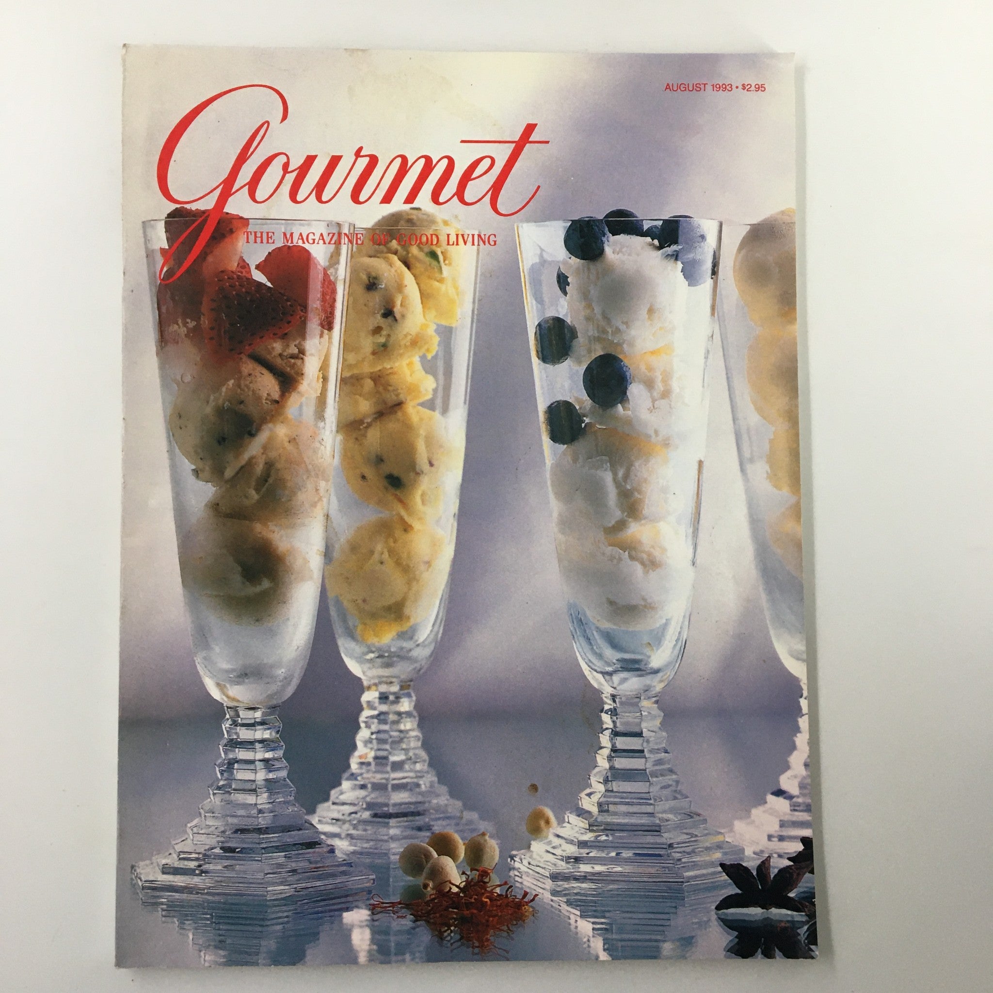 Gourmet Magazine August 1993 Salzburg Austrian High Notes No Label