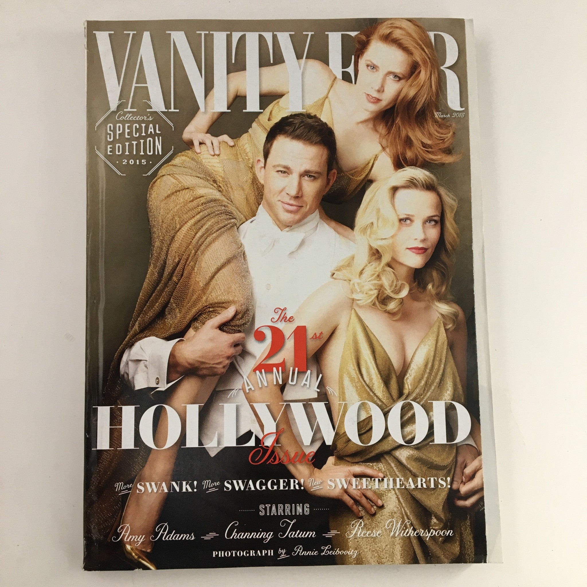 Vanity Fair Magazine March 2015 Amy Adams, Tatum & Reese Witherspoon No Label VG