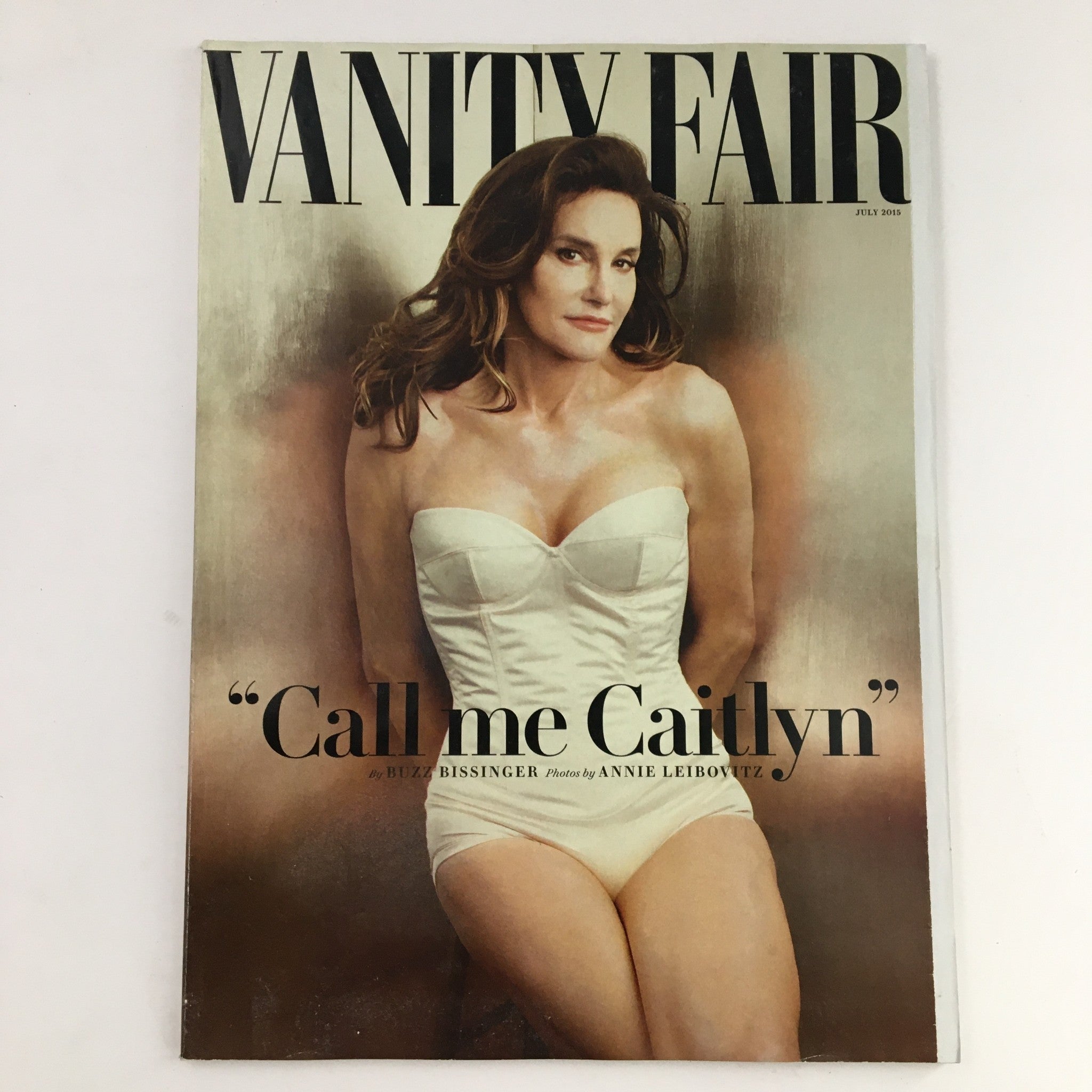 Vanity Fair Magazine July 2015 Bruce Jenner in 'Call Me Caitlyn' No Label VG