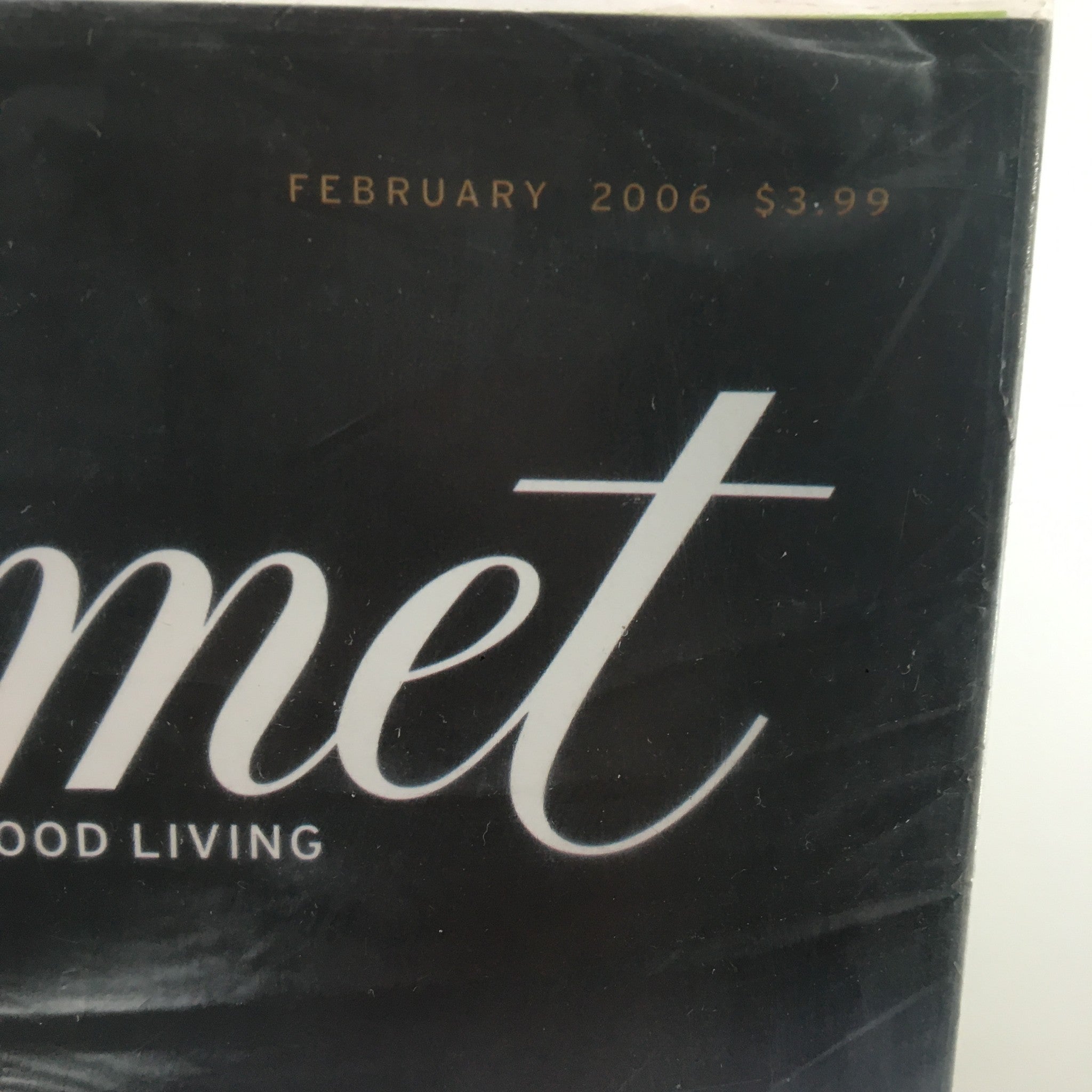 Gourmet Magazine February 2006 Discover The Best Chocolate for Baking New Sealed