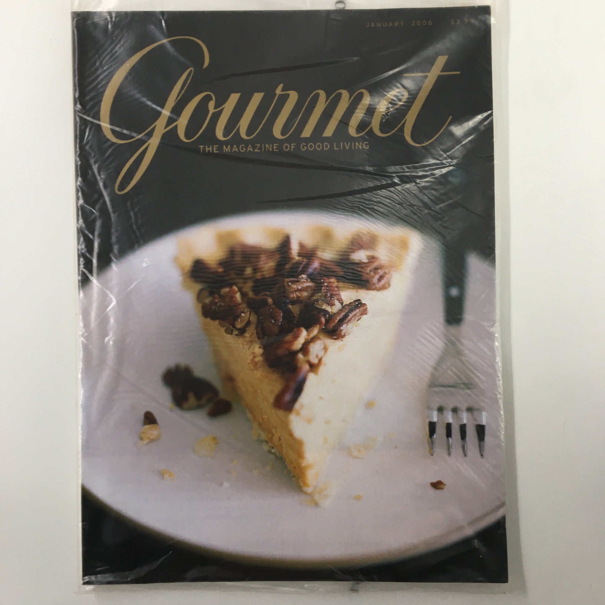 Gourmet Magazine January 2006 Almond butter cake (Galette de rois) New Sealed