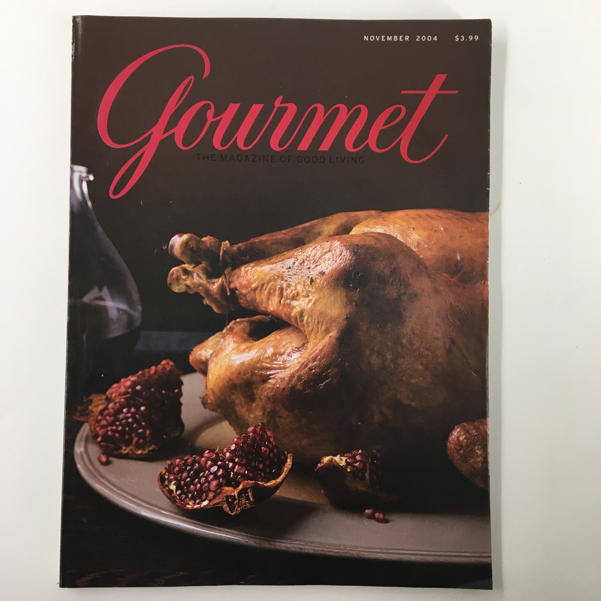 Gourmet Magazine November 2004 Feast For The Senses Thanksgiving No Label