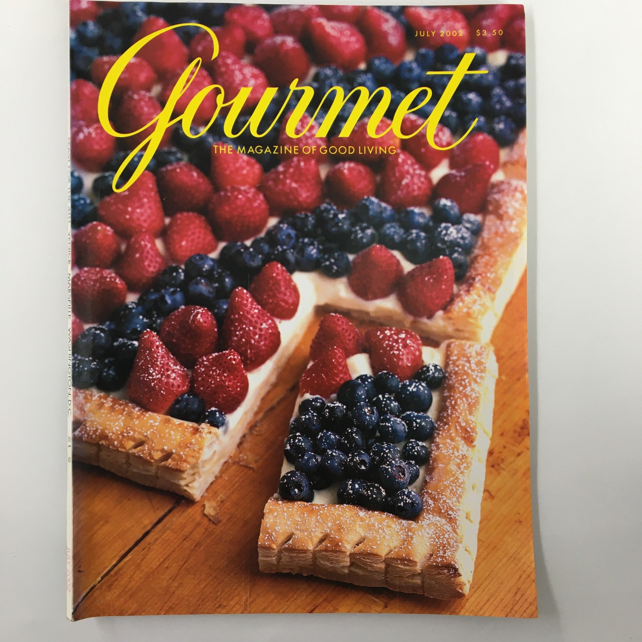 Gourmet Magazine July 2002 The Art of Cool in the Western Sky No Label