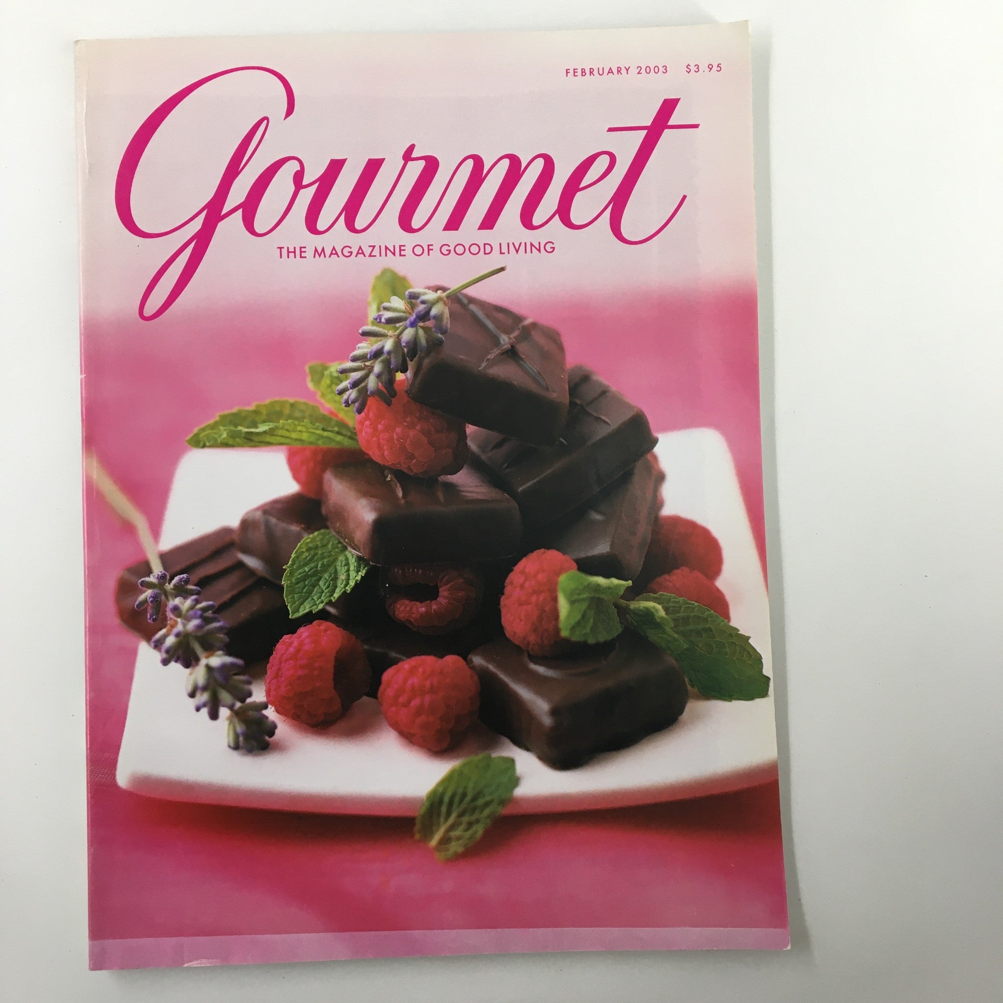 Gourmet Magazine February 2003 A Guide To The Wines of Austria No Label VG