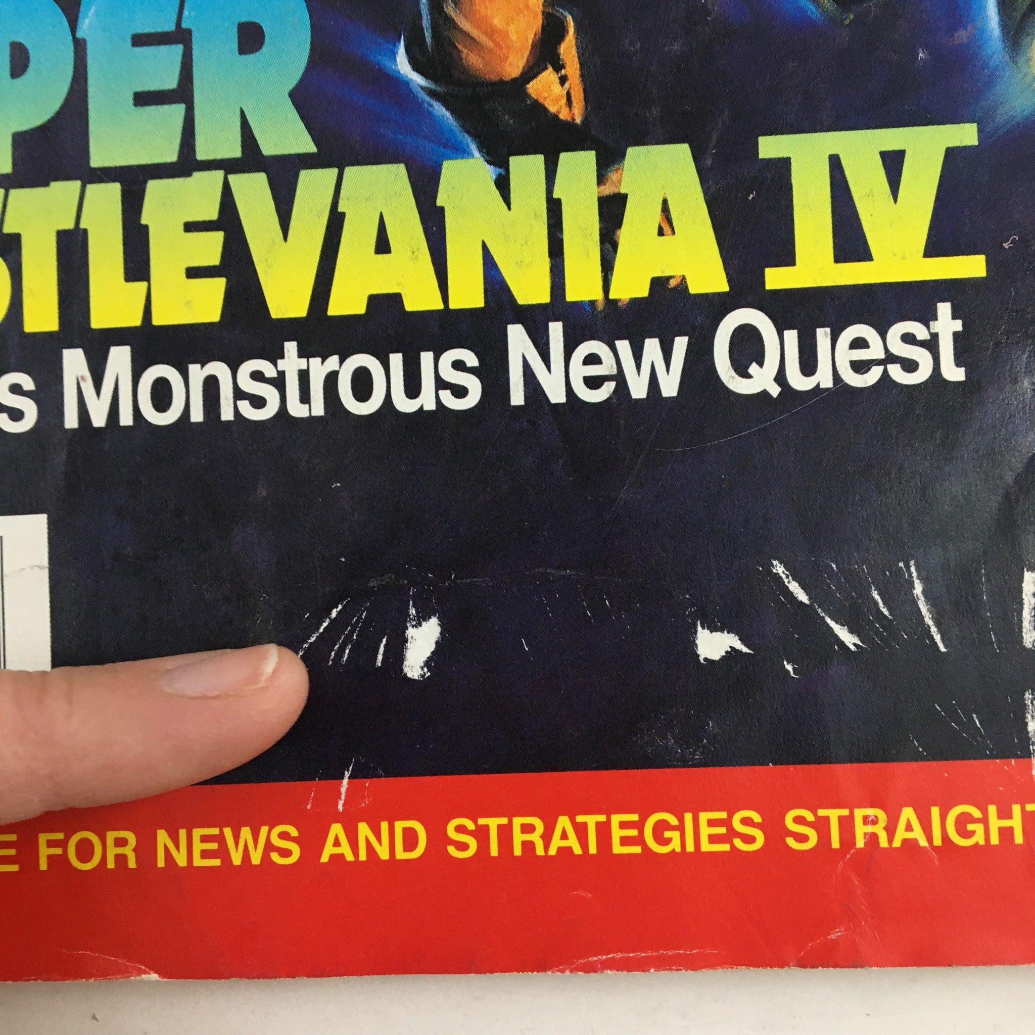 Nintendo Power Magazine January 1992 Vol 32 Super Castlevania IV Simon New Quest