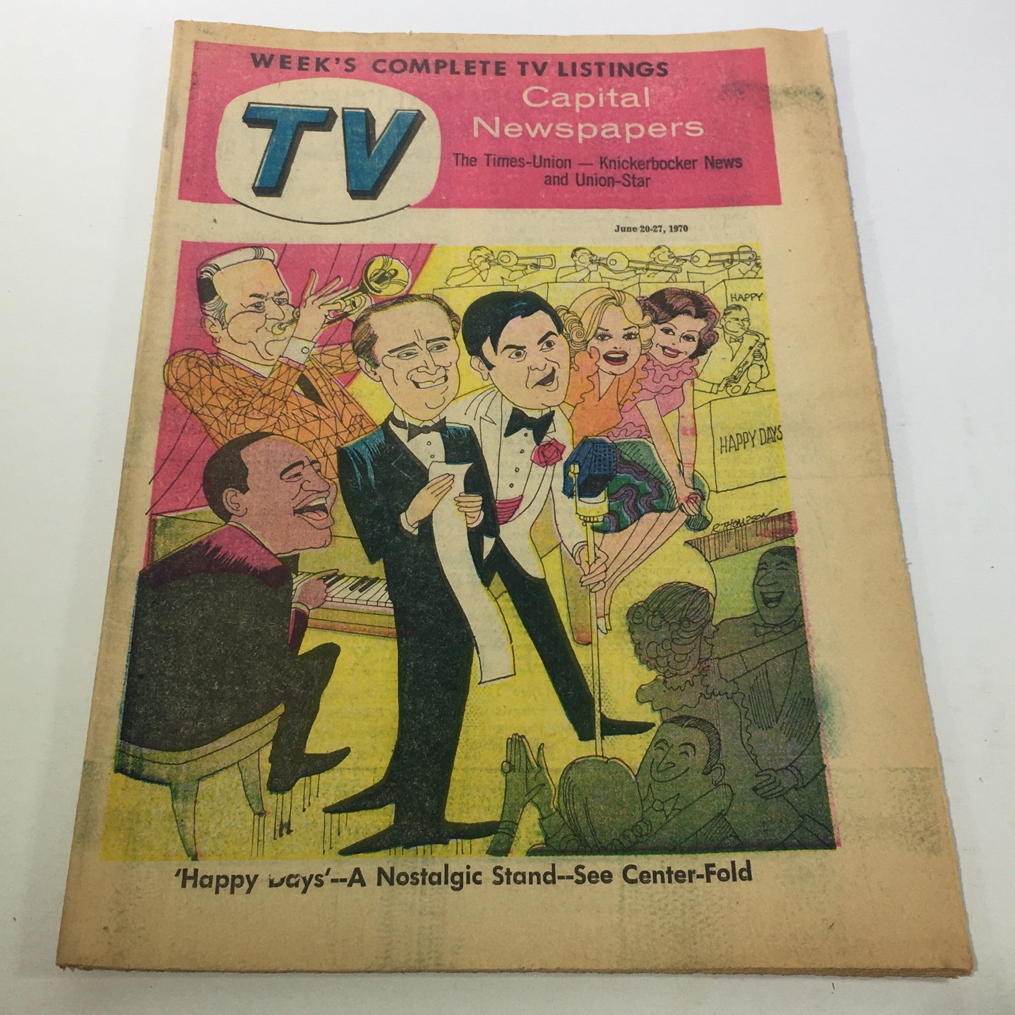 VTG TV Capital Newspapers: June 20-27 1970 - 'Happy Days' A Nostalgic Stand