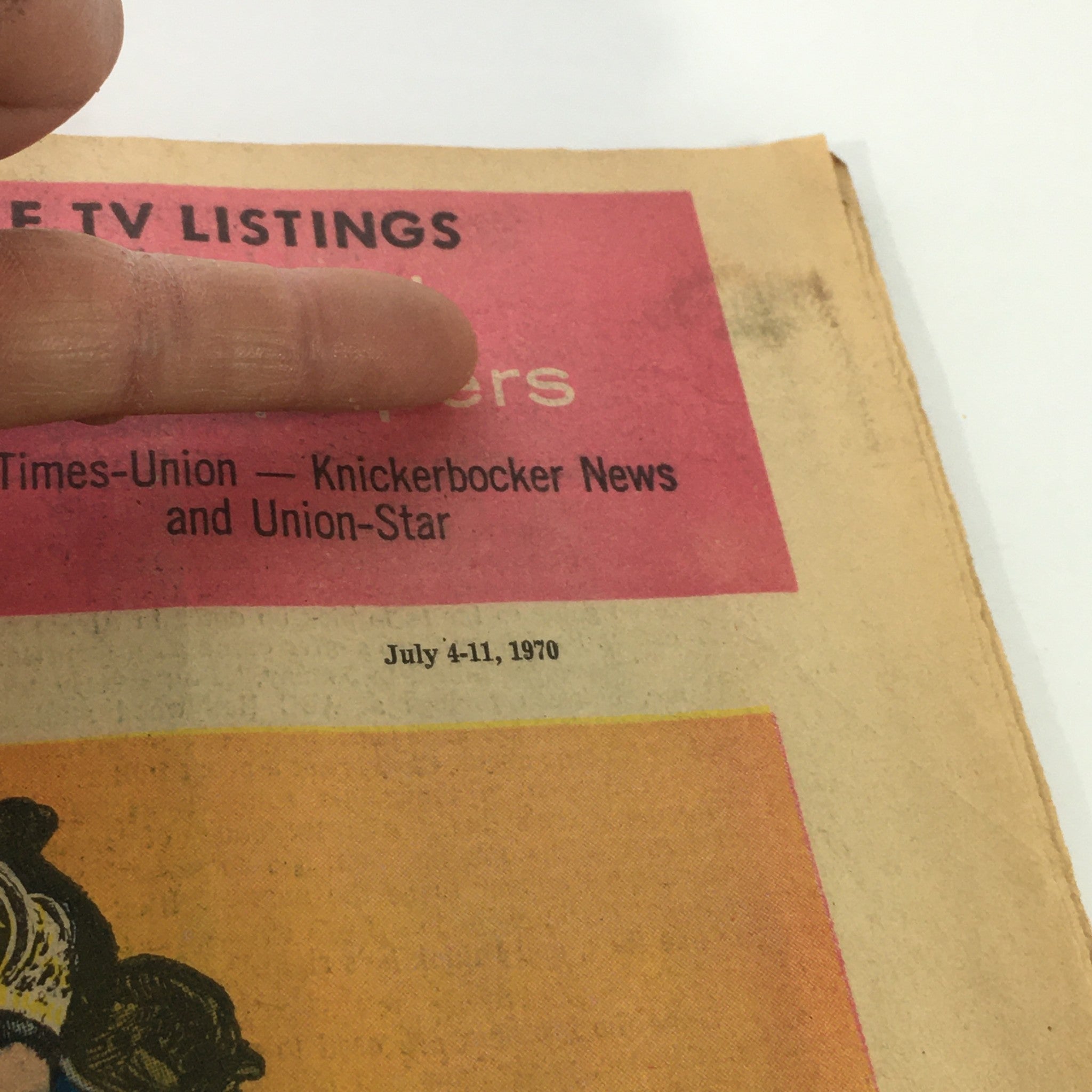 VTG TV Capital Newspapers: July 4-11 1970 - 'Miss Universe' TV Beauty Treat