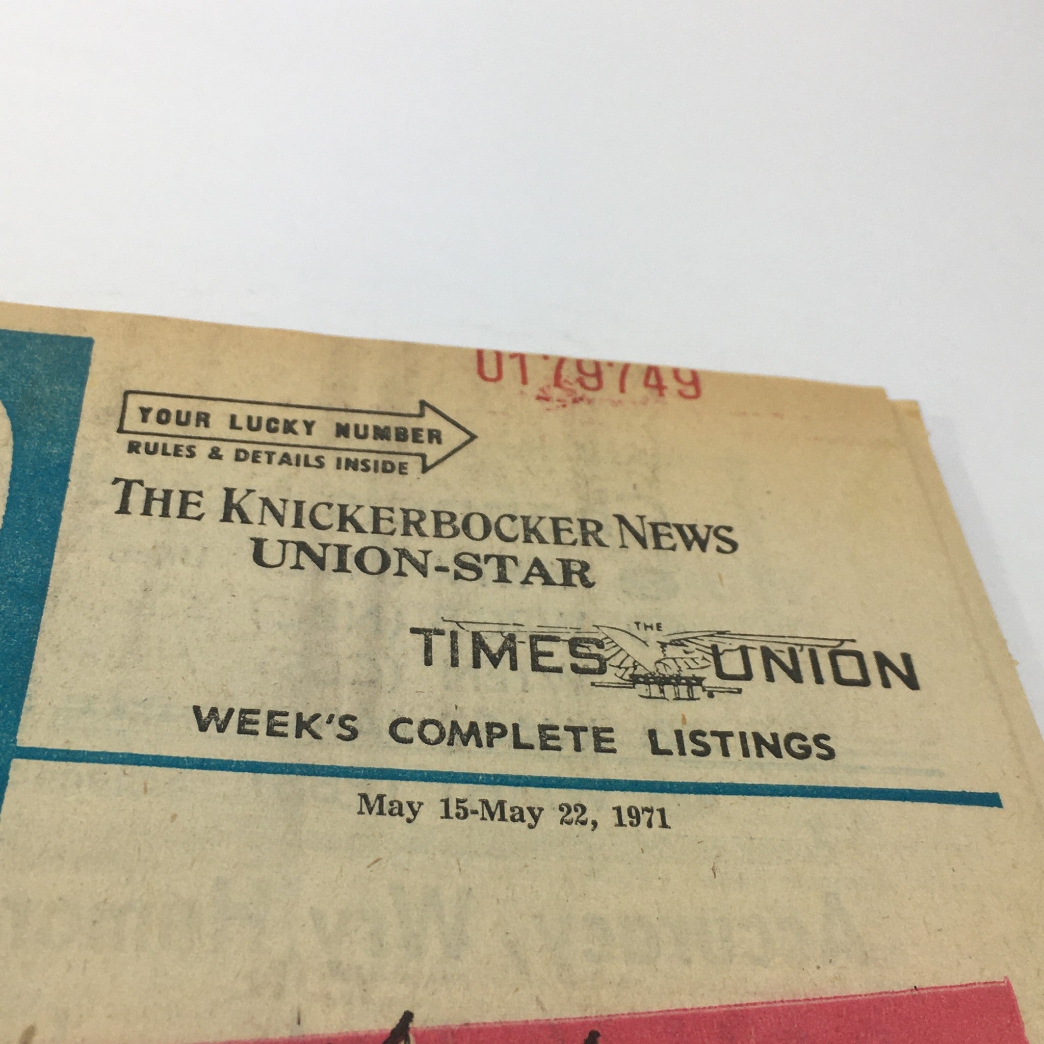 VTG TV Week's Complete Listings May 15-22 1971 Miss USA Pageant Next Saturday