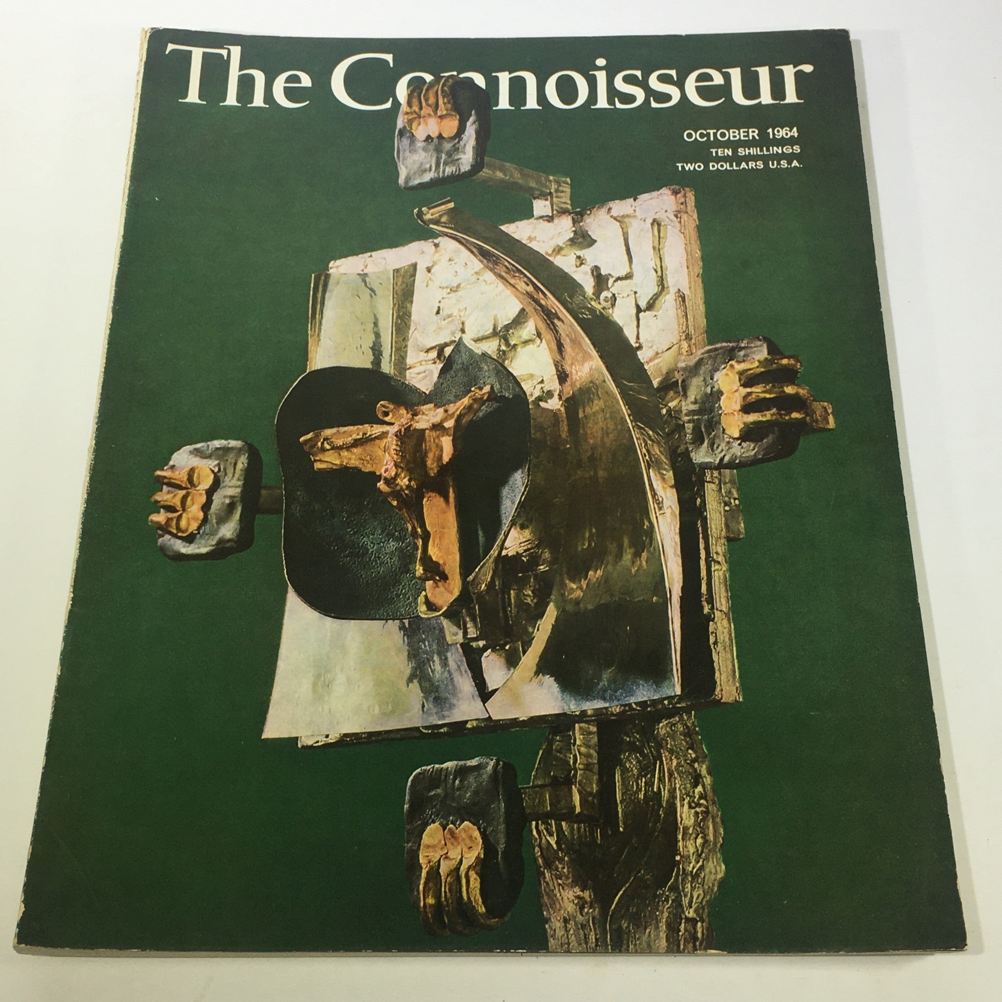 VTG The Connoisseur Magazine: October 1964 Vol. 157 No. 632 - Rare Art Piece