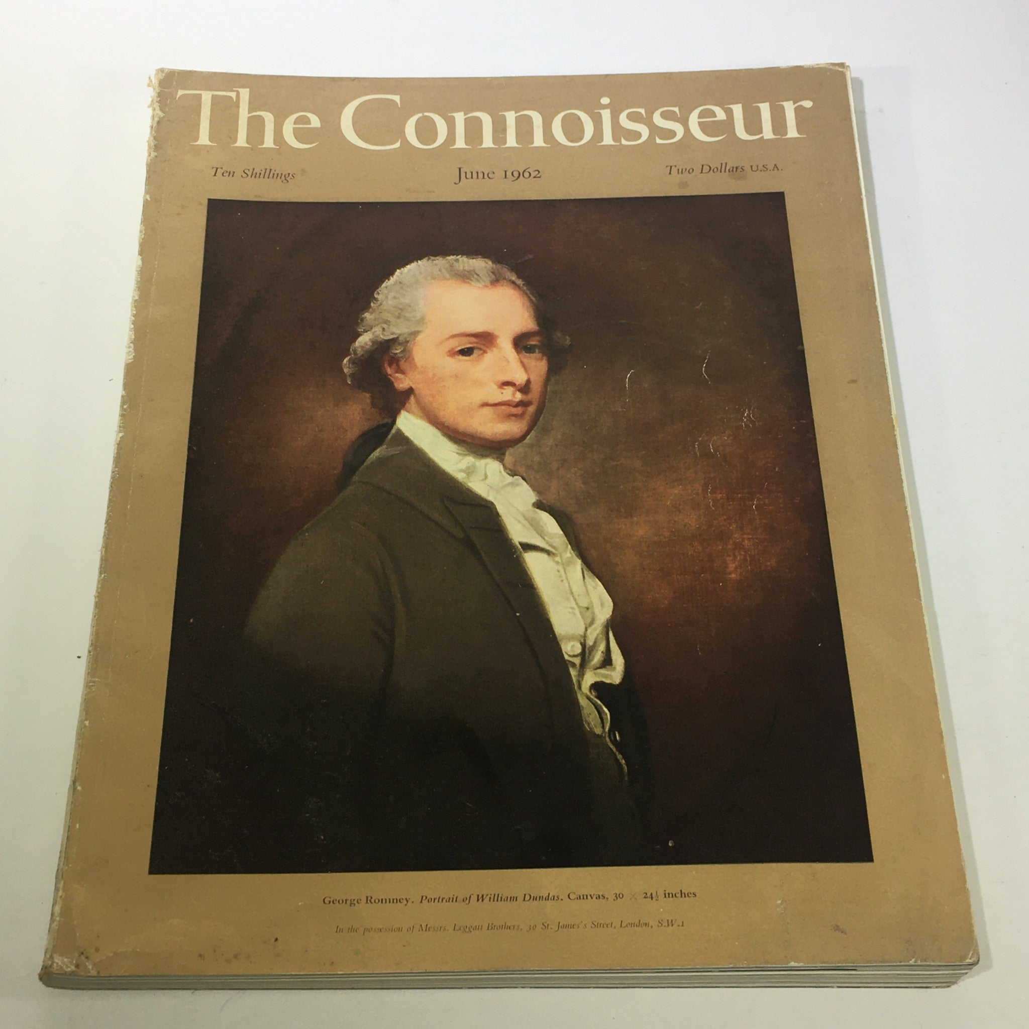 VTG The Connoisseur Magazine: June 1962 Vol. CL No. 604 William Dundas Portrait