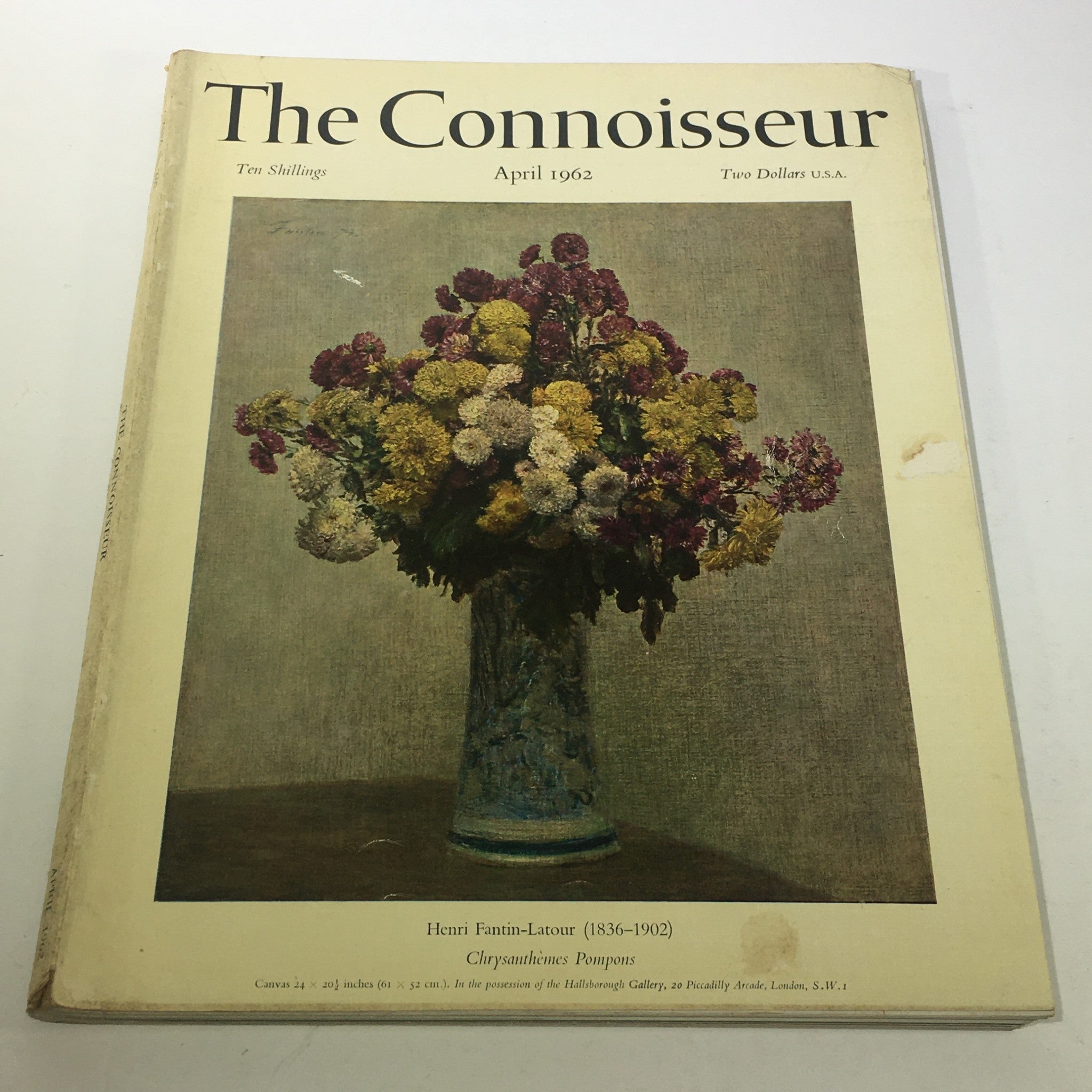 VTG The Connoisseur Magazine: April 1962 Vol. CXLIX No. 602 Henri Fantin-Latour