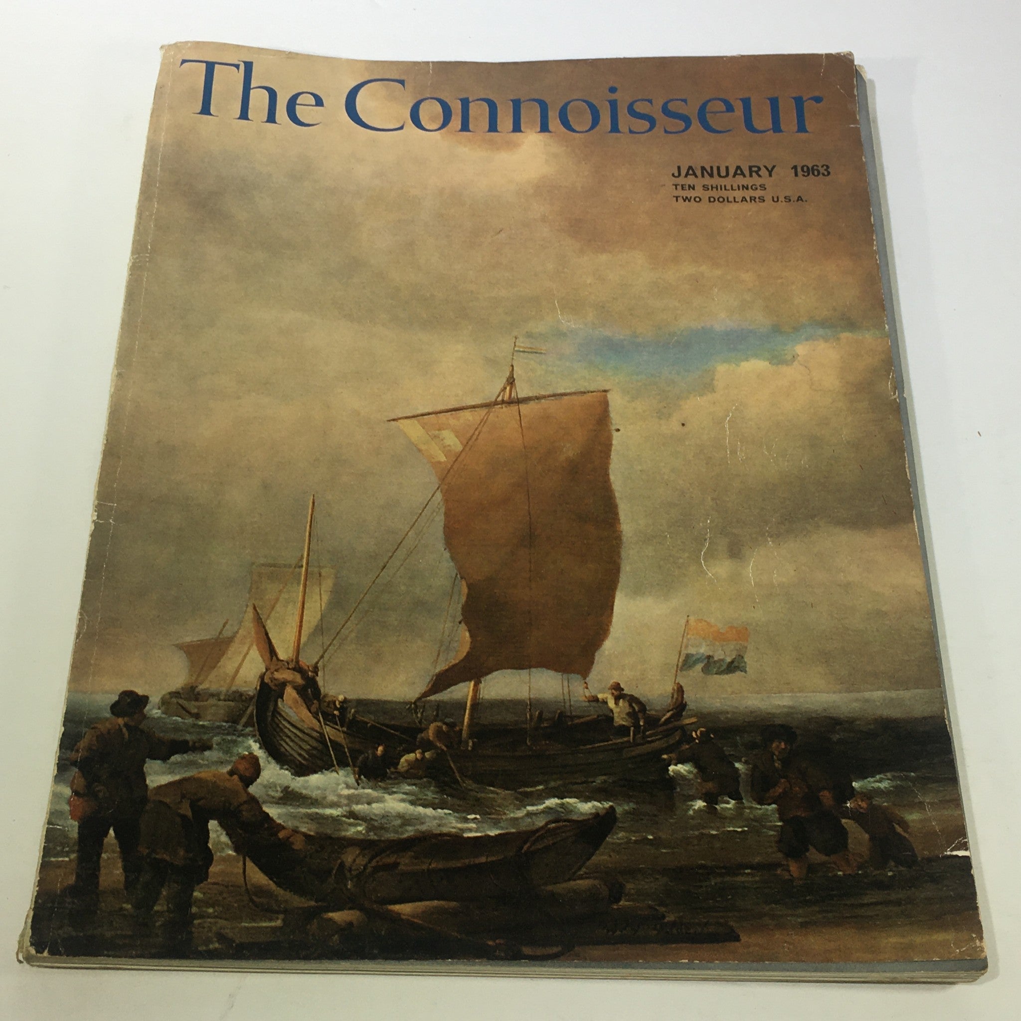 VTG The Connoisseur Magazine January 1963 Vol. 152 No. 011 Ships On Shore