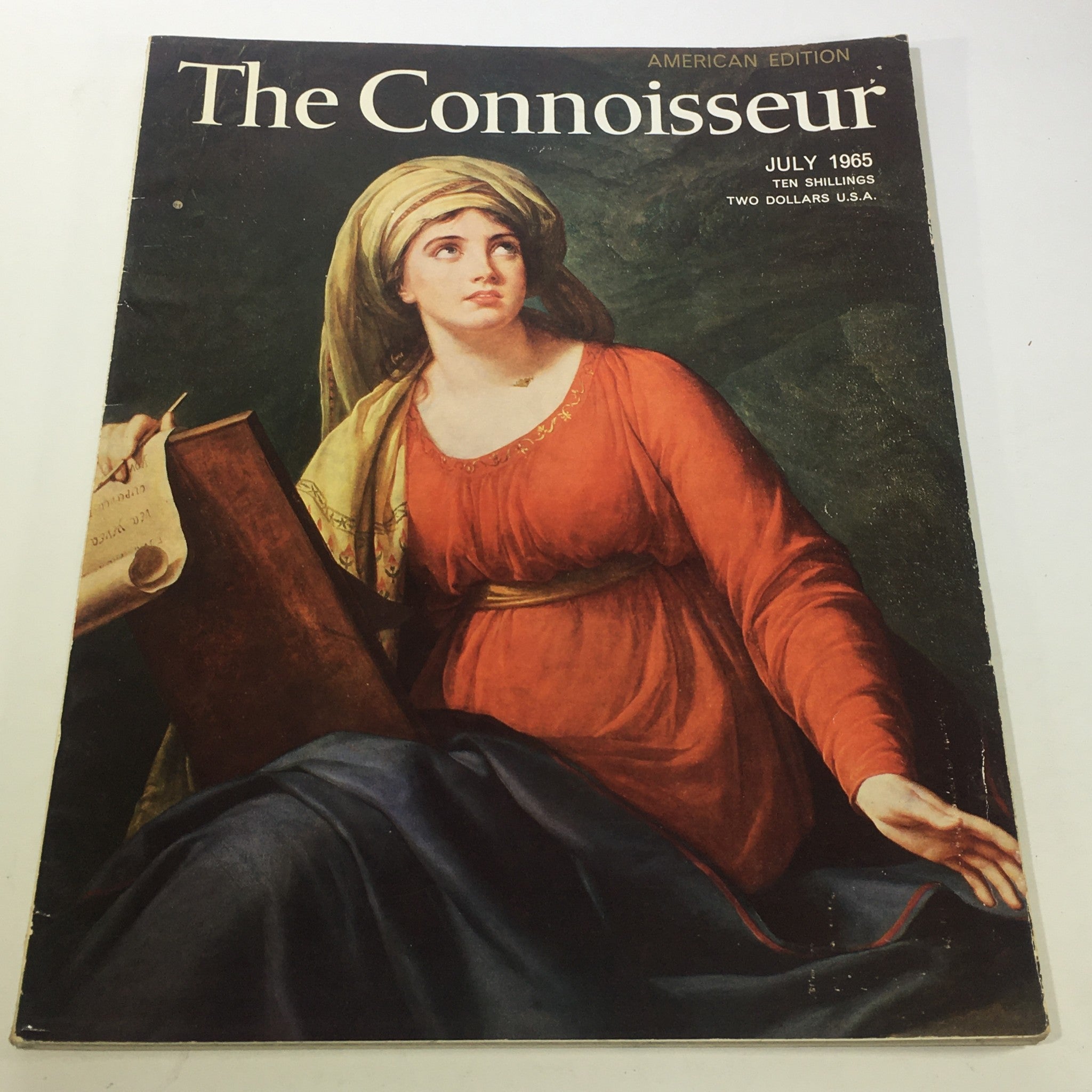 VTG The Connoisseur Magazine July 1965 Vol. 159 No. 641 Canvas Art Retro