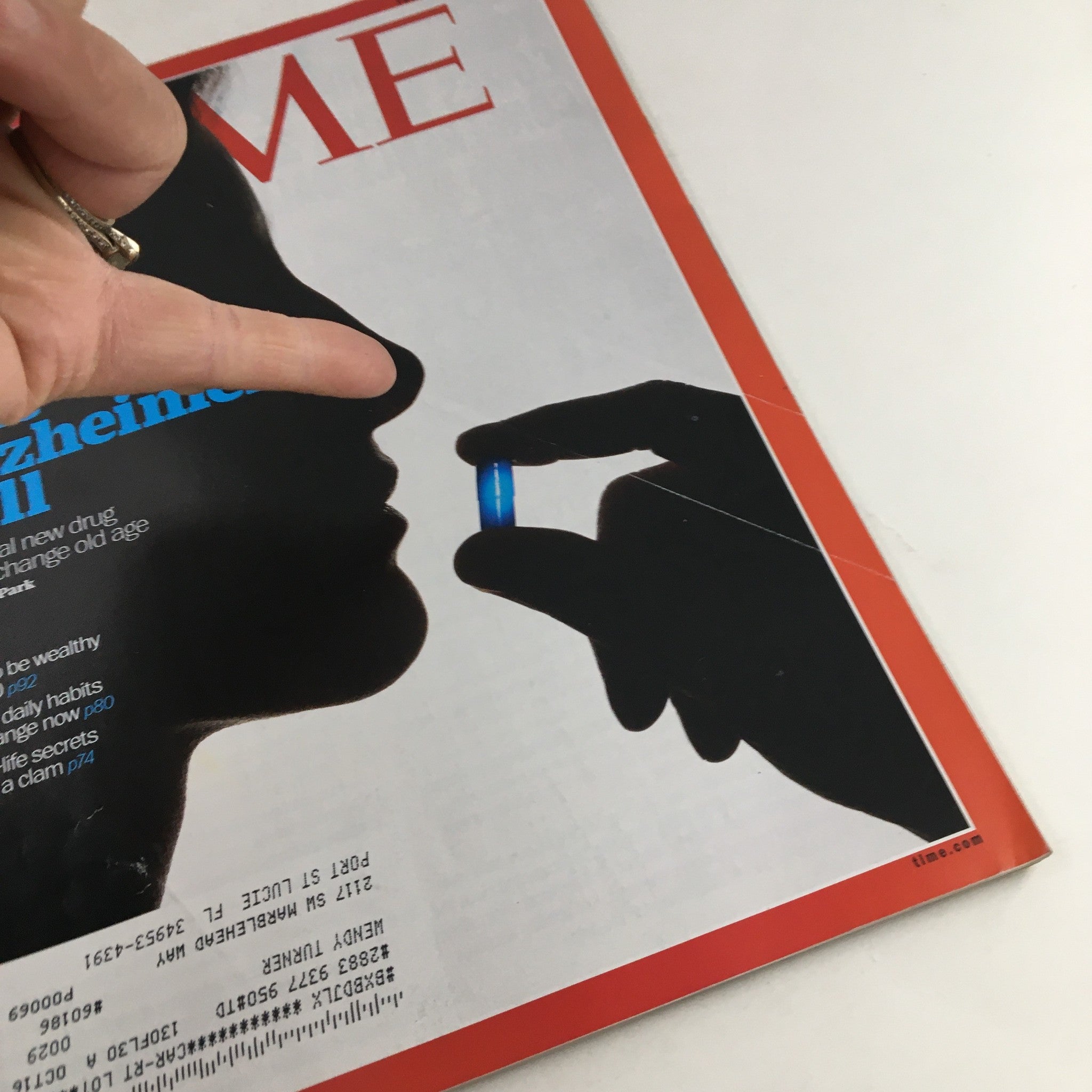 Time Magazine February 22 2016 The Alzheimer's Pill in The Longevity Issue