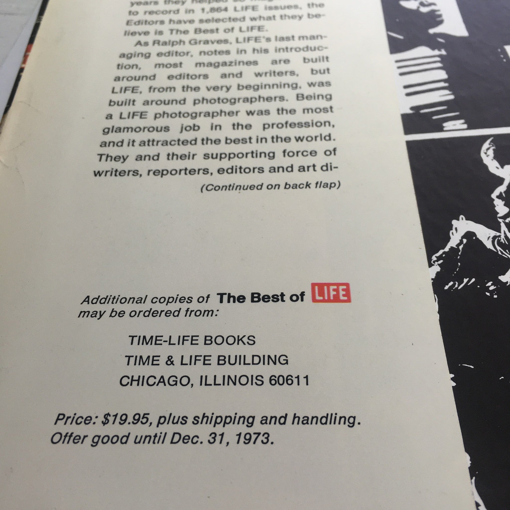 VTG Life Magazine: December 1973 - The Best Of Life Subscriber's Special Edition