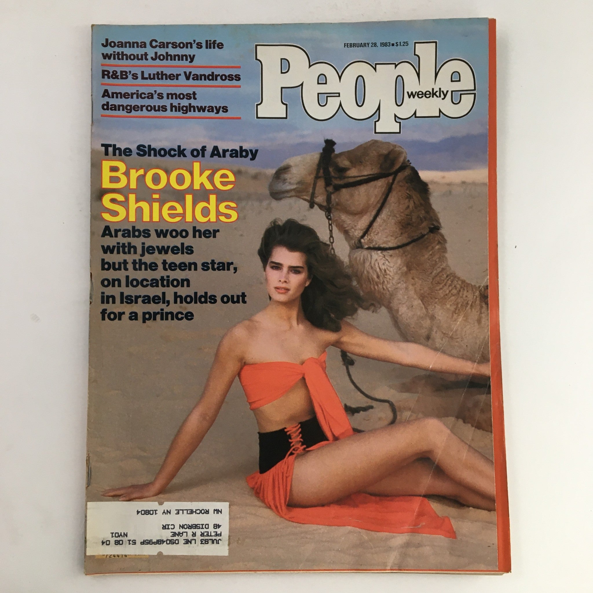 People Weekly Magazine February 28 1983 Brooke Shields & Joanna Carson's Life