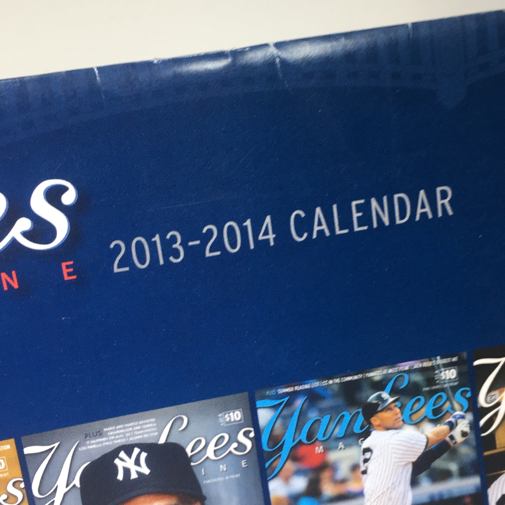 VTG 2013-2014 Yankees Magazine Calendar