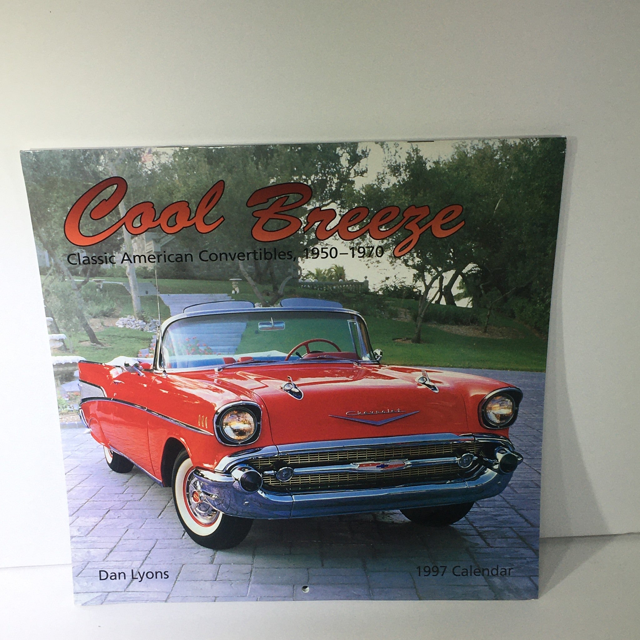 VTG 1997 Cool Breeze Classic American Convertibles 1950-1957 Dan Lyons Calendar