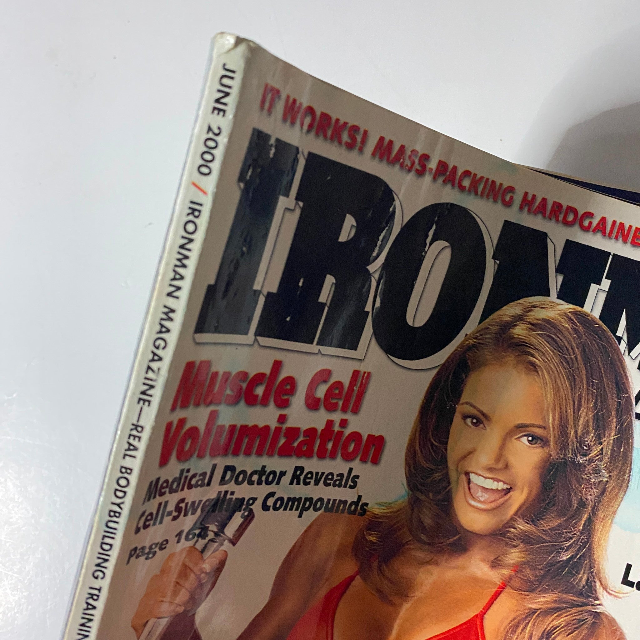 Iron Man Magazine June 2000 Vol 59 No. 6 Laurie Vaniman No Label GD Interior