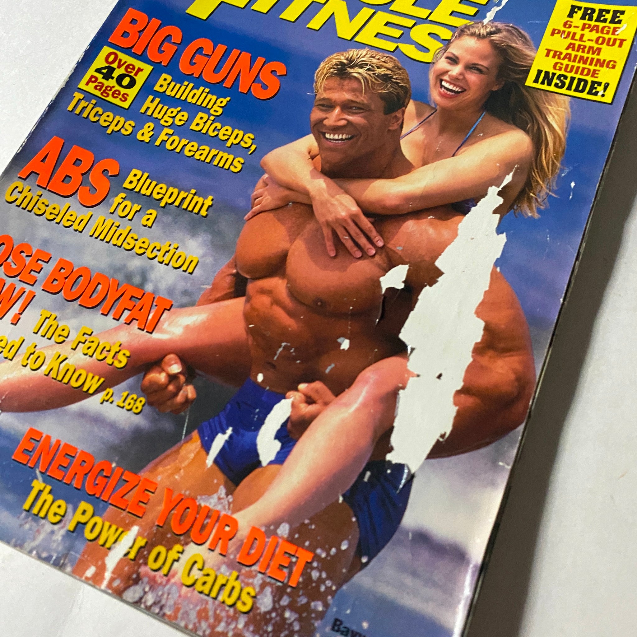 Muscle & Fitness Magazine September 1998 Gunter & Brooke Burns GD Interior