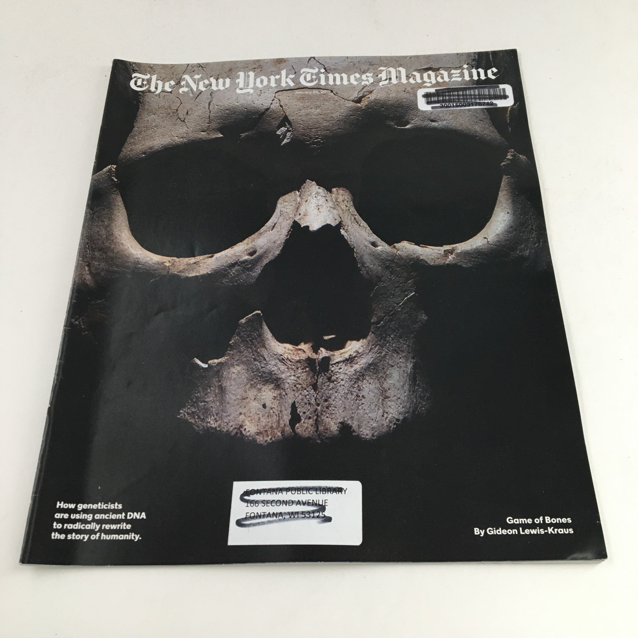 The New York Times Magazine January 20 2019 Ancient DNA The Story of Humanity VG