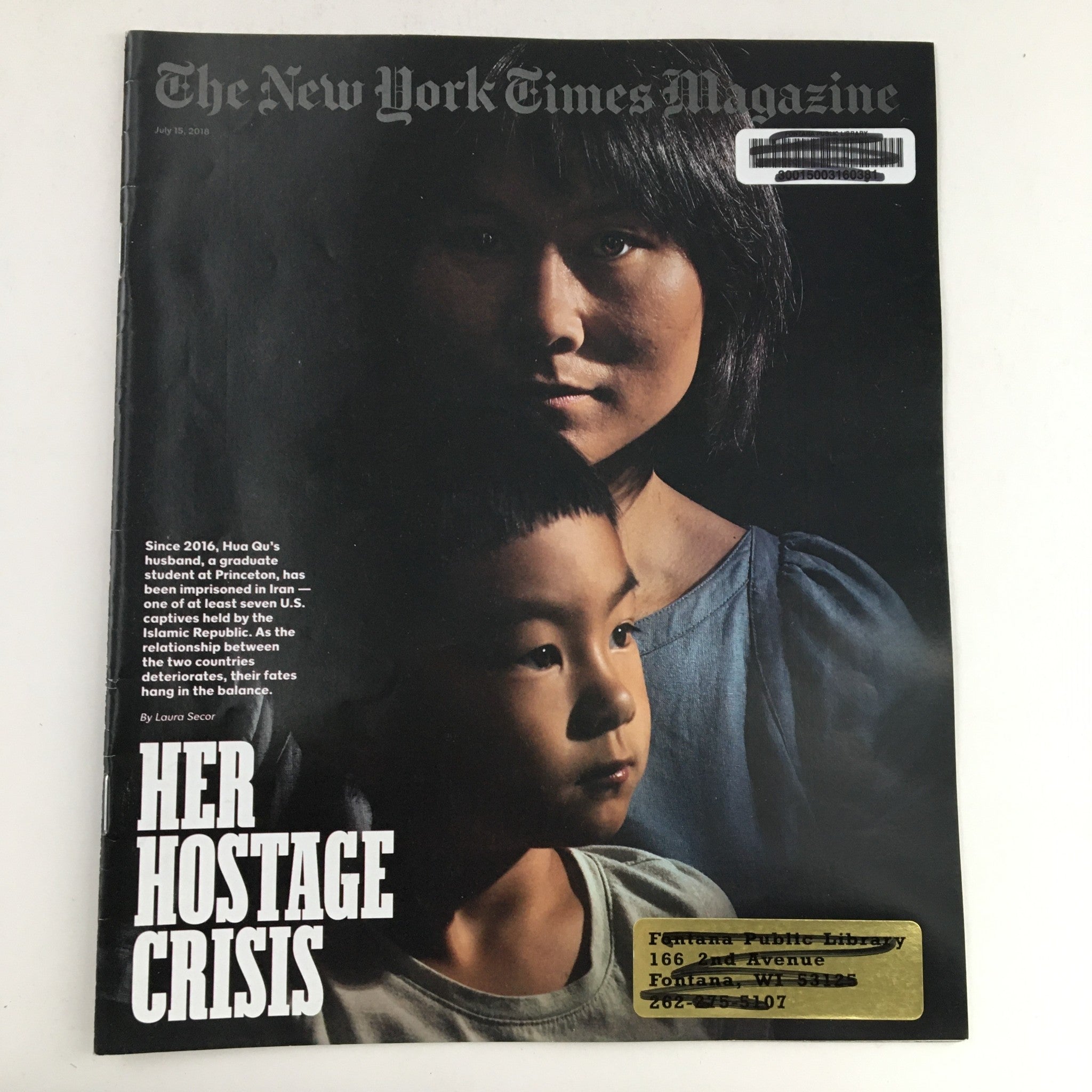 The New York Times Magazine July 15 2018 Hua Qu and Her Hostage Crisis