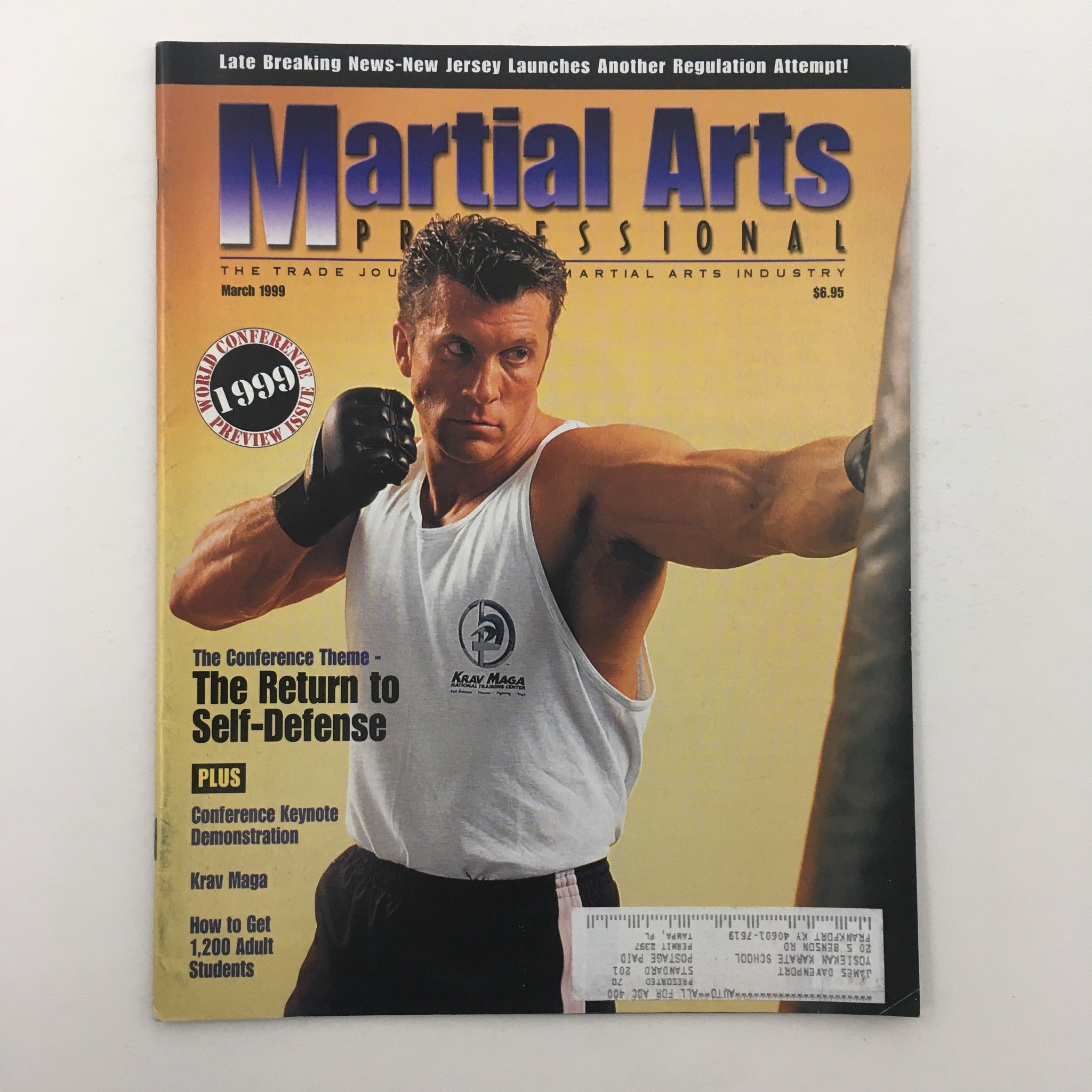 Martial Arts Professional Magazine March 1999 The Return to Self-Defense