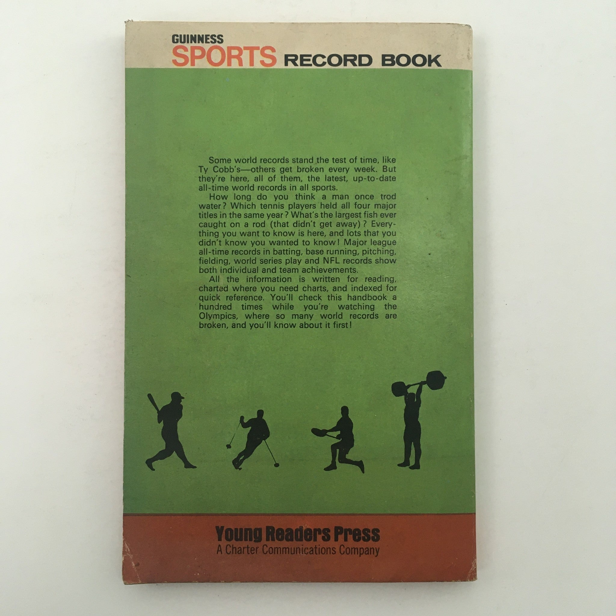 Guinness Sports Record Book 1972 by Norris and Ross McWhirter