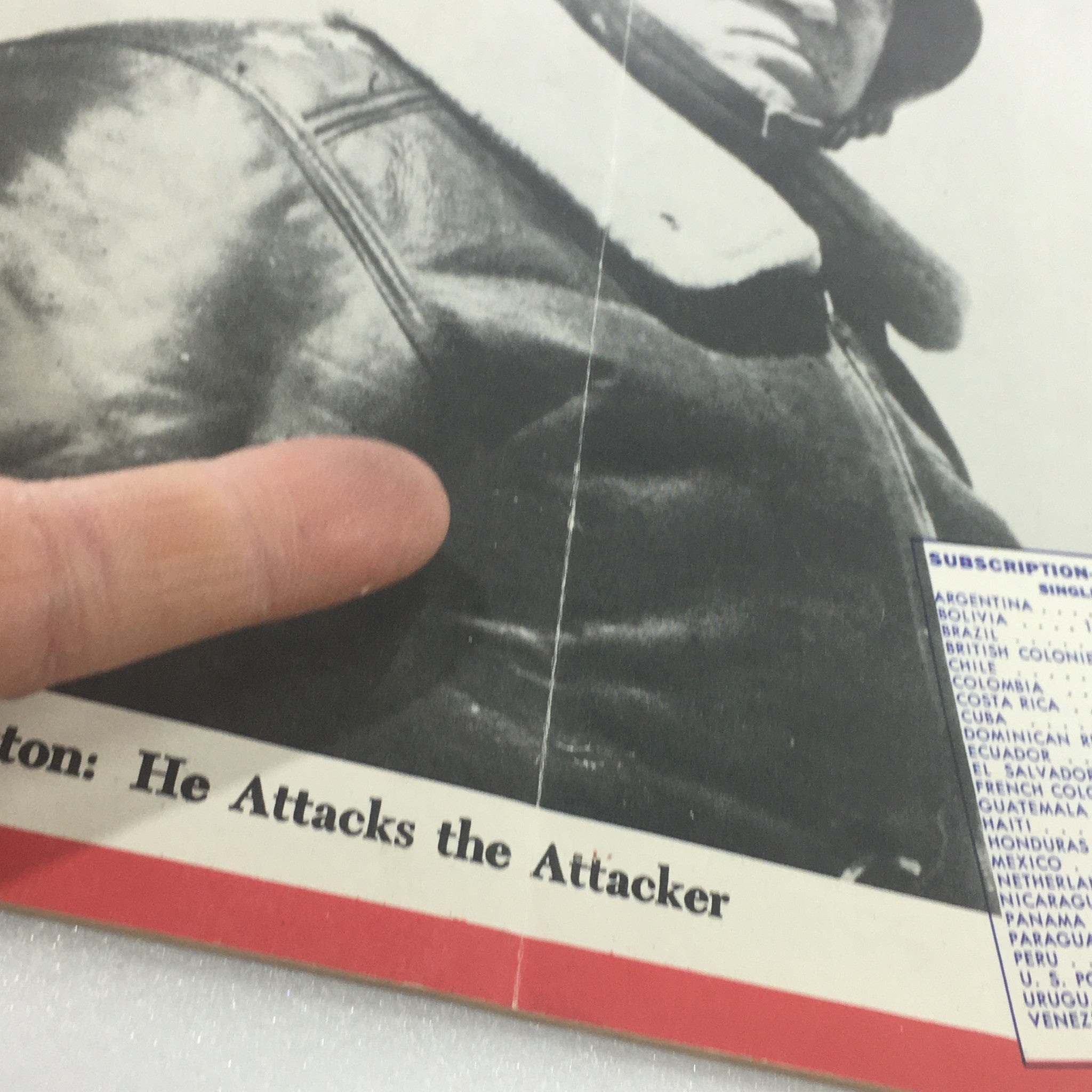 VTG Newsweek Magazine: January 8 1945 - Patton: He Attacks The Attacker / By Air