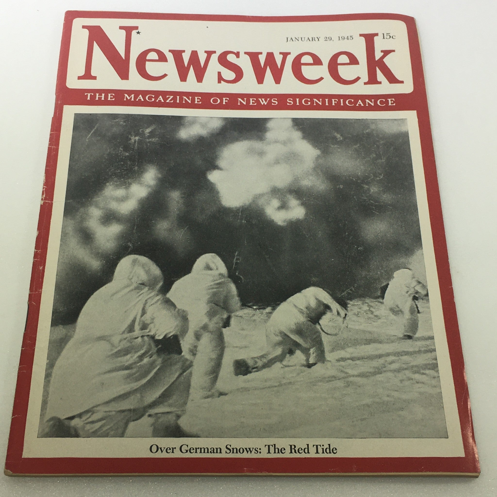 VTG Newsweek Magazine: January 29 1945 - Over German Snows / Newsstand