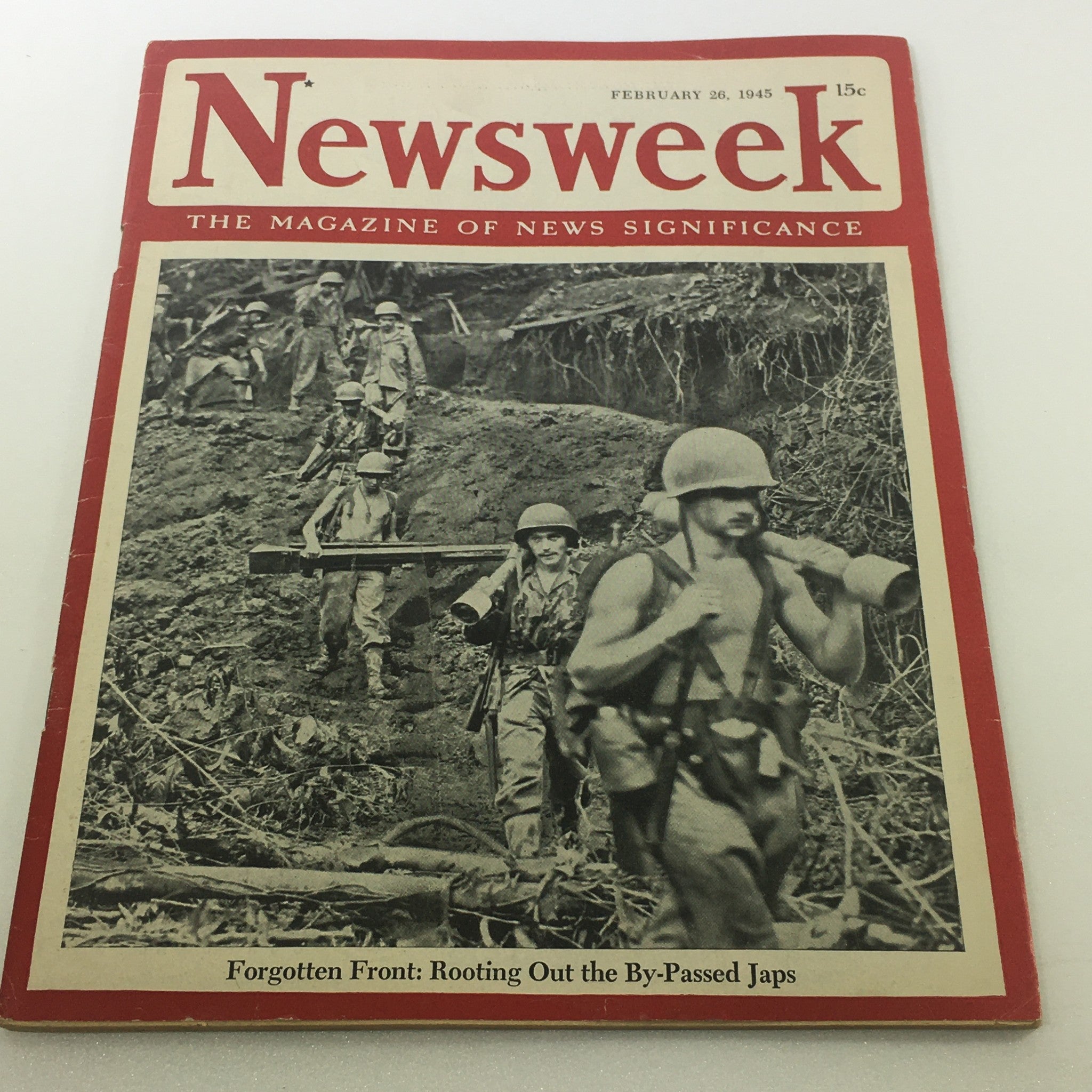 VTG Newsweek Magazine: February 26 1945 - Forgotten Front / By-Passed Japs