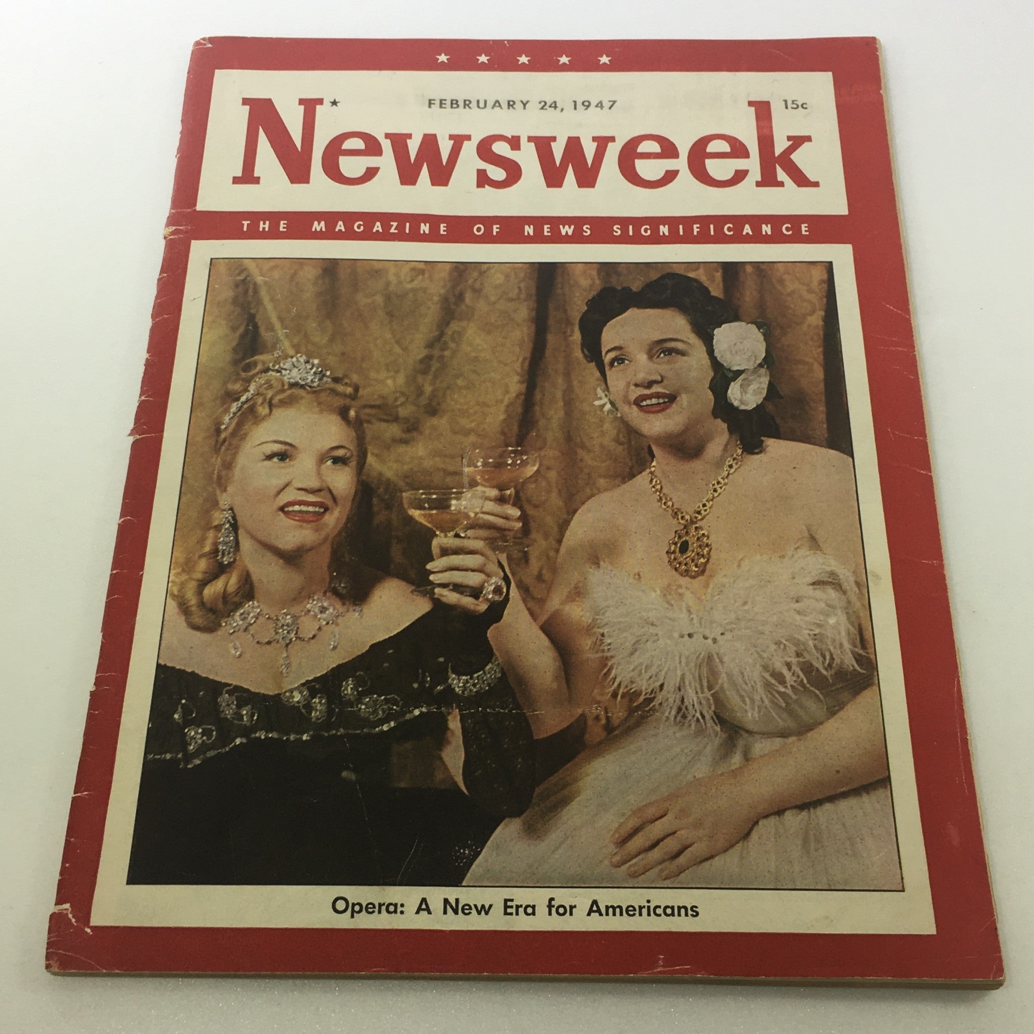 VTG Newsweek Magazine February 24 1947 - Opera A New Era For Americans No Label