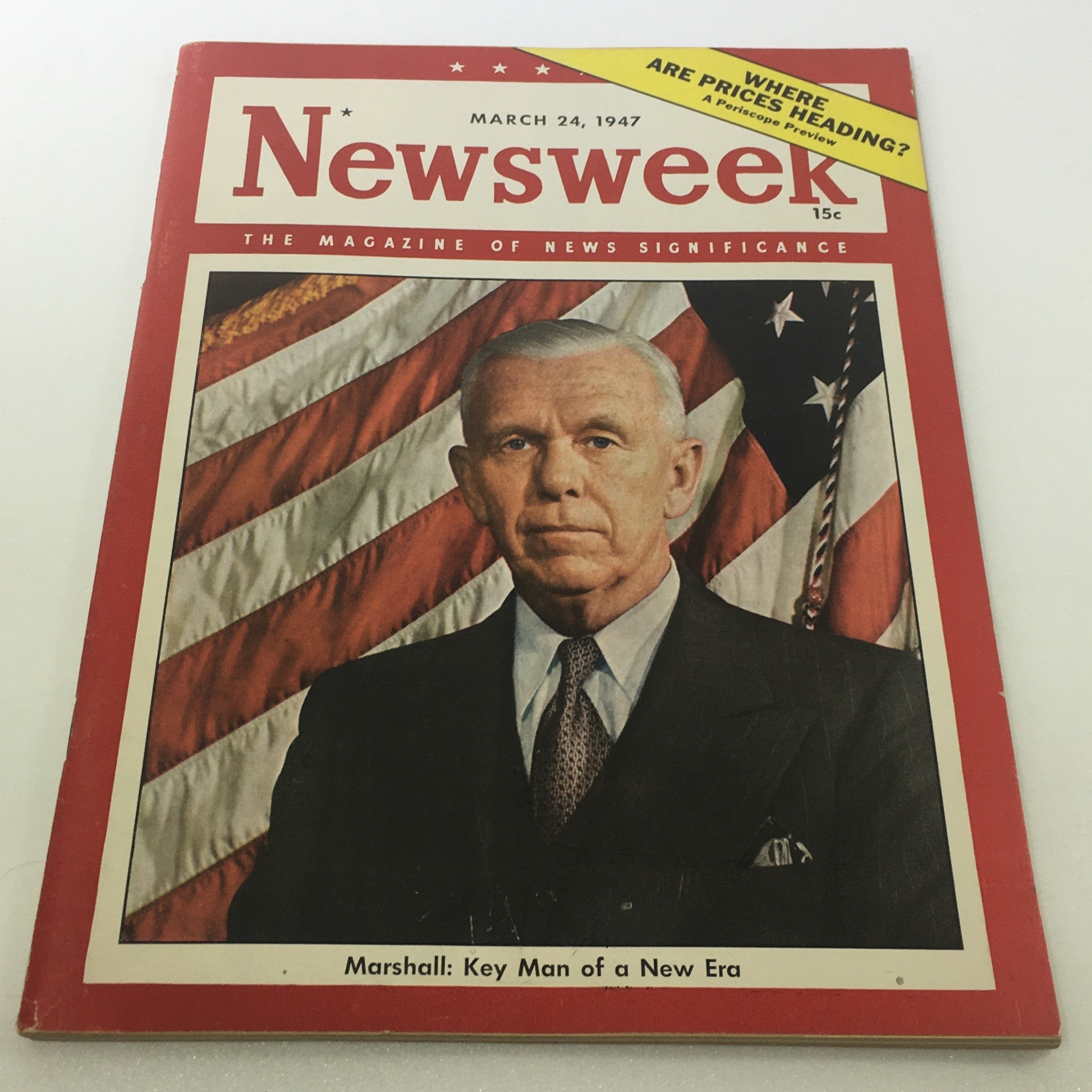 VTG Newsweek Magazine March 24 1947 William Z. Foster Man Of New Era No Label