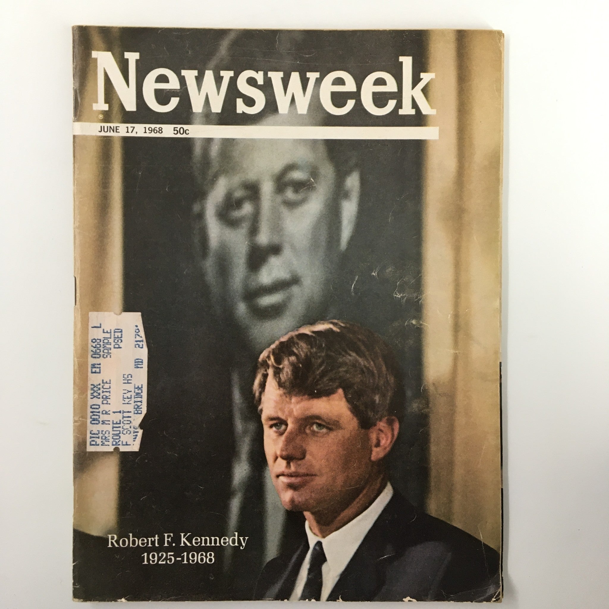 VTG Newsweek Magazine June 17 1968 Robert F. Kennedy 1925 - 1968