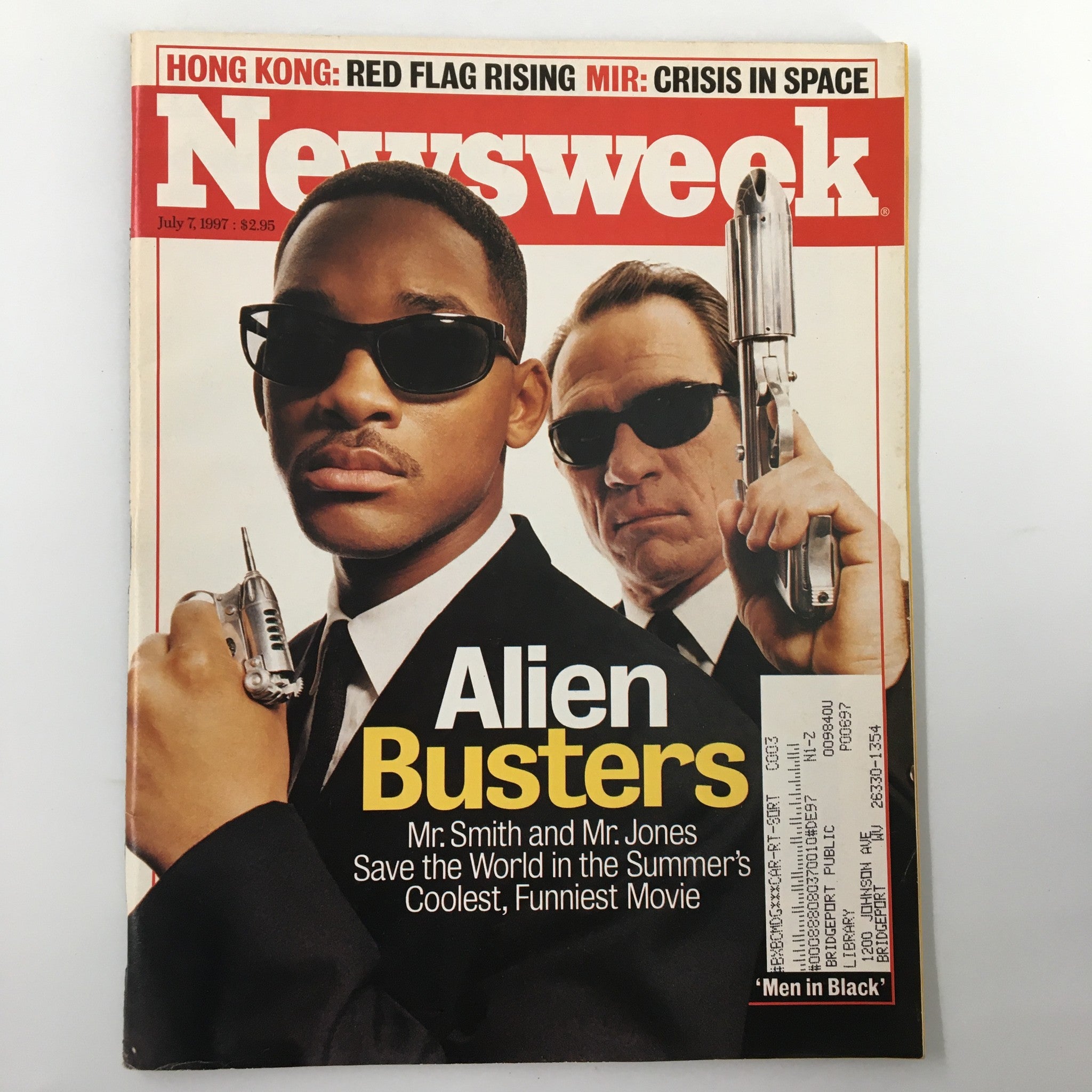 Newsweek Magazine July 7 1997 Will Smith, Tommy Lee Jones are Alien Busters