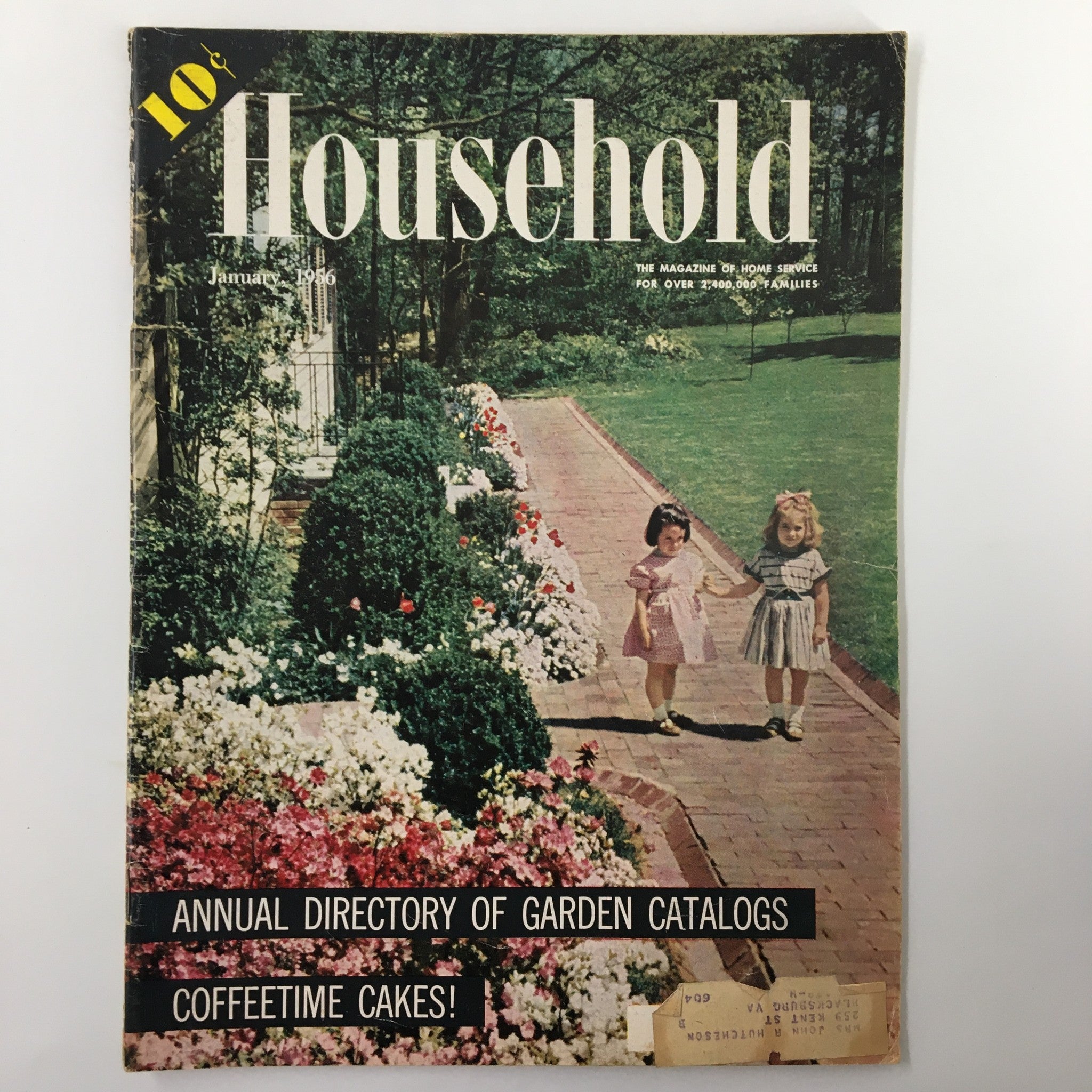 VTG Household Magazine January 1956 How To Solve Pesky Planting Problems