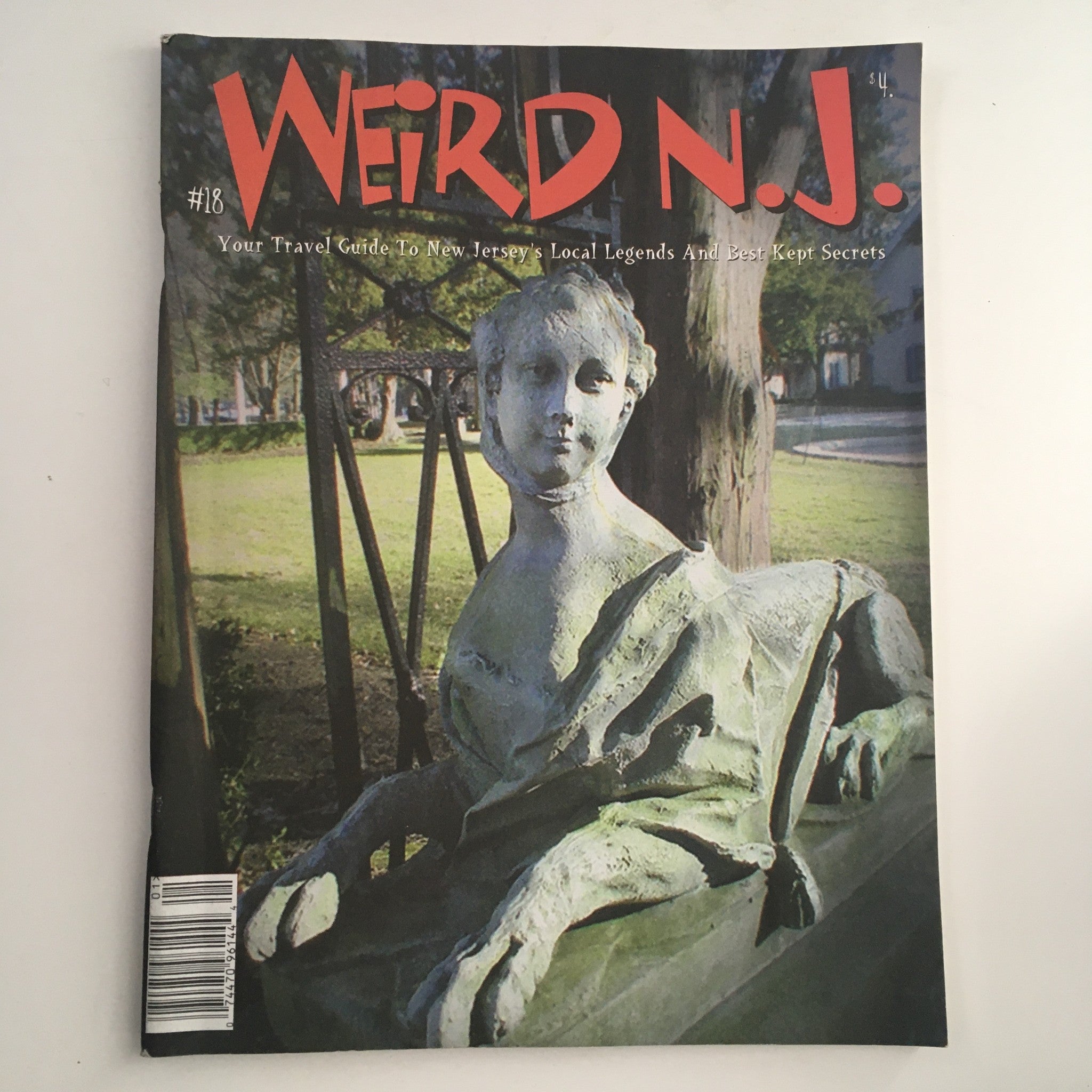 Weird N.J. Magazine 2002 #18 Travel Guide To NJ Local Legends, No Label VG