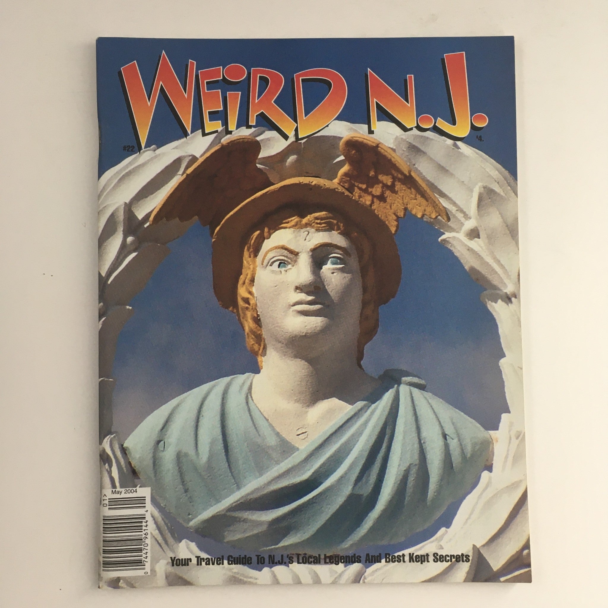 Weird N.J. Magazine May 2004 #22 Travel Guide To NJ Local Legends, No Label VG