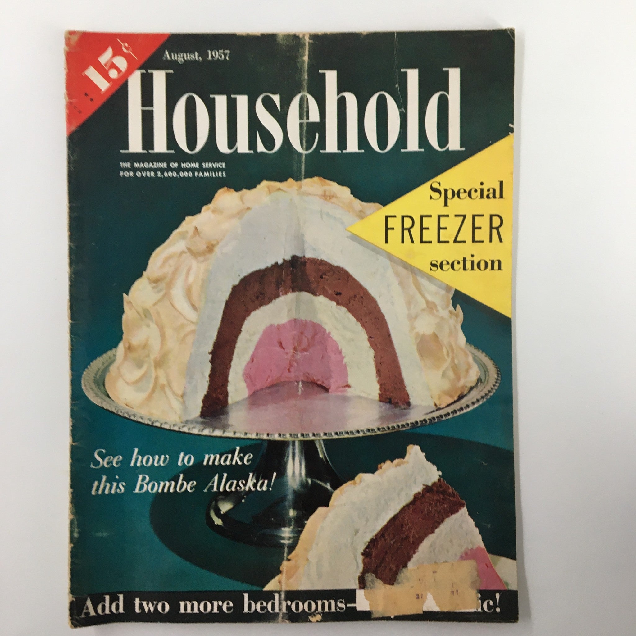 VTG Household Magazine August 1957 Save Your Lawn From Summer Slump