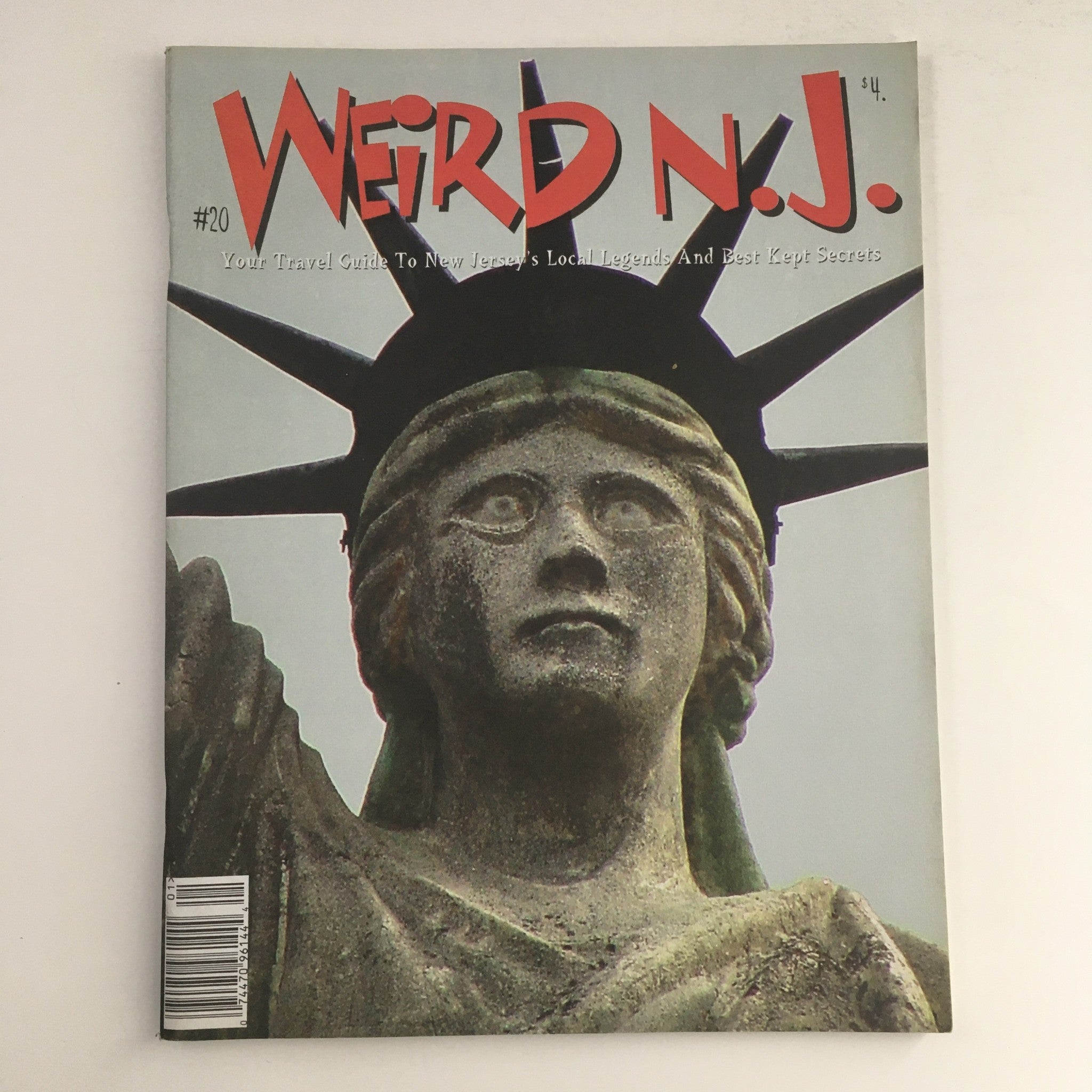 Weird N.J. Magazine 2003 #20 Travel Guide To NJ Local Legends, No Label VG